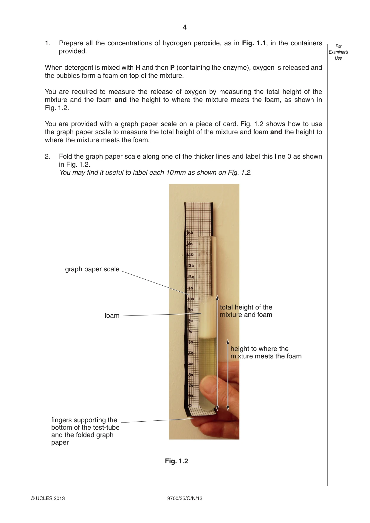 Cambridge A Level Biology 9700 2013 Oct/Nov Paper 3 · Variant 5 question paper, page 4 of 16