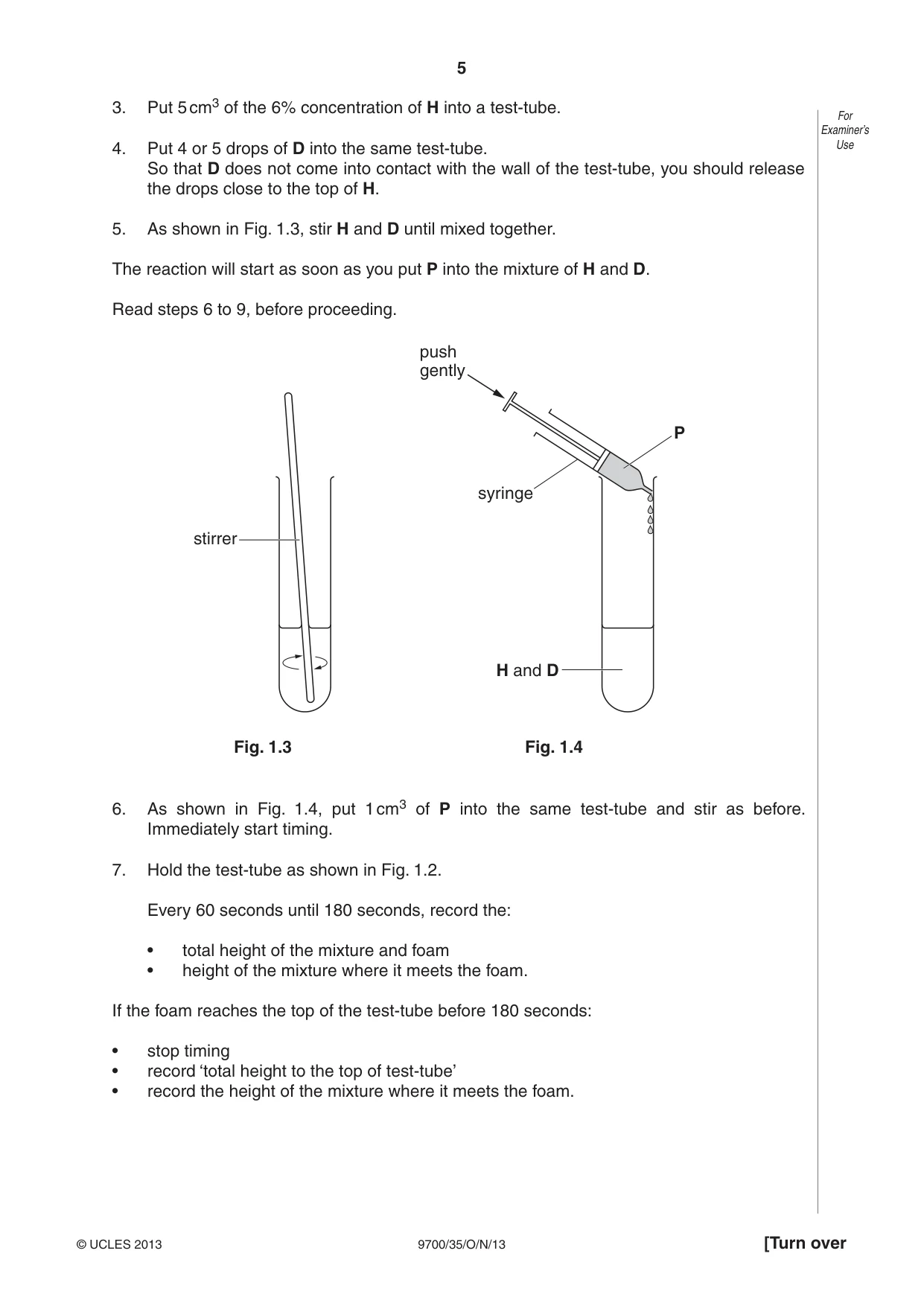 Cambridge A Level Biology 9700 2013 Oct/Nov Paper 3 · Variant 5 question paper, page 5 of 16