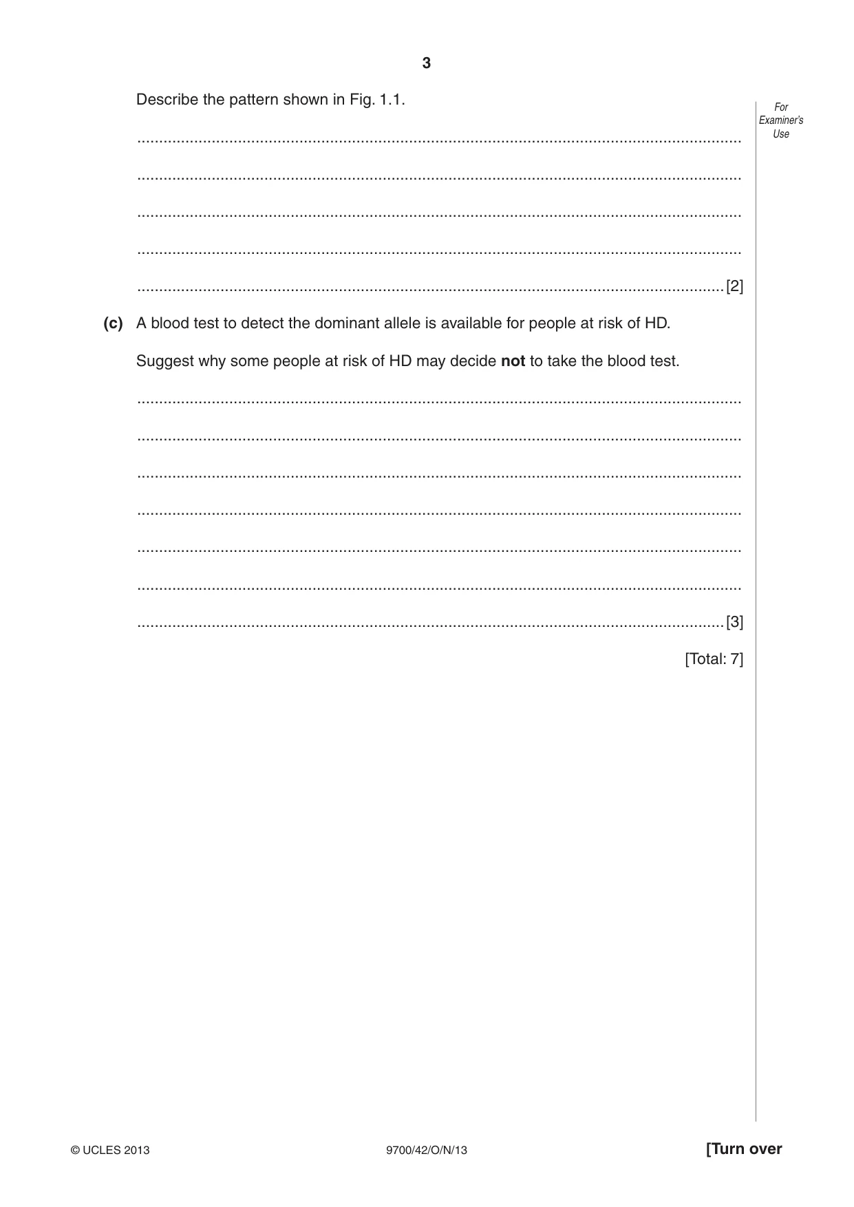 Cambridge A Level Biology 9700 2013 Oct/Nov Paper 4 · Variant 2 question paper, page 3 of 24