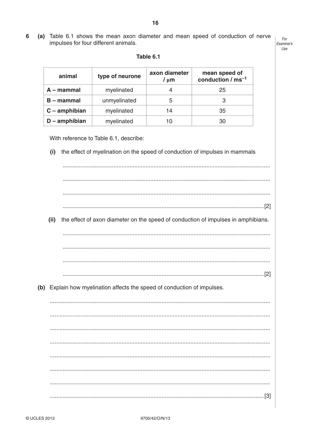 Cambridge A Level Biology 9700 2013 Oct/Nov Paper 4 · Variant 2 question paper, page 16 of 24