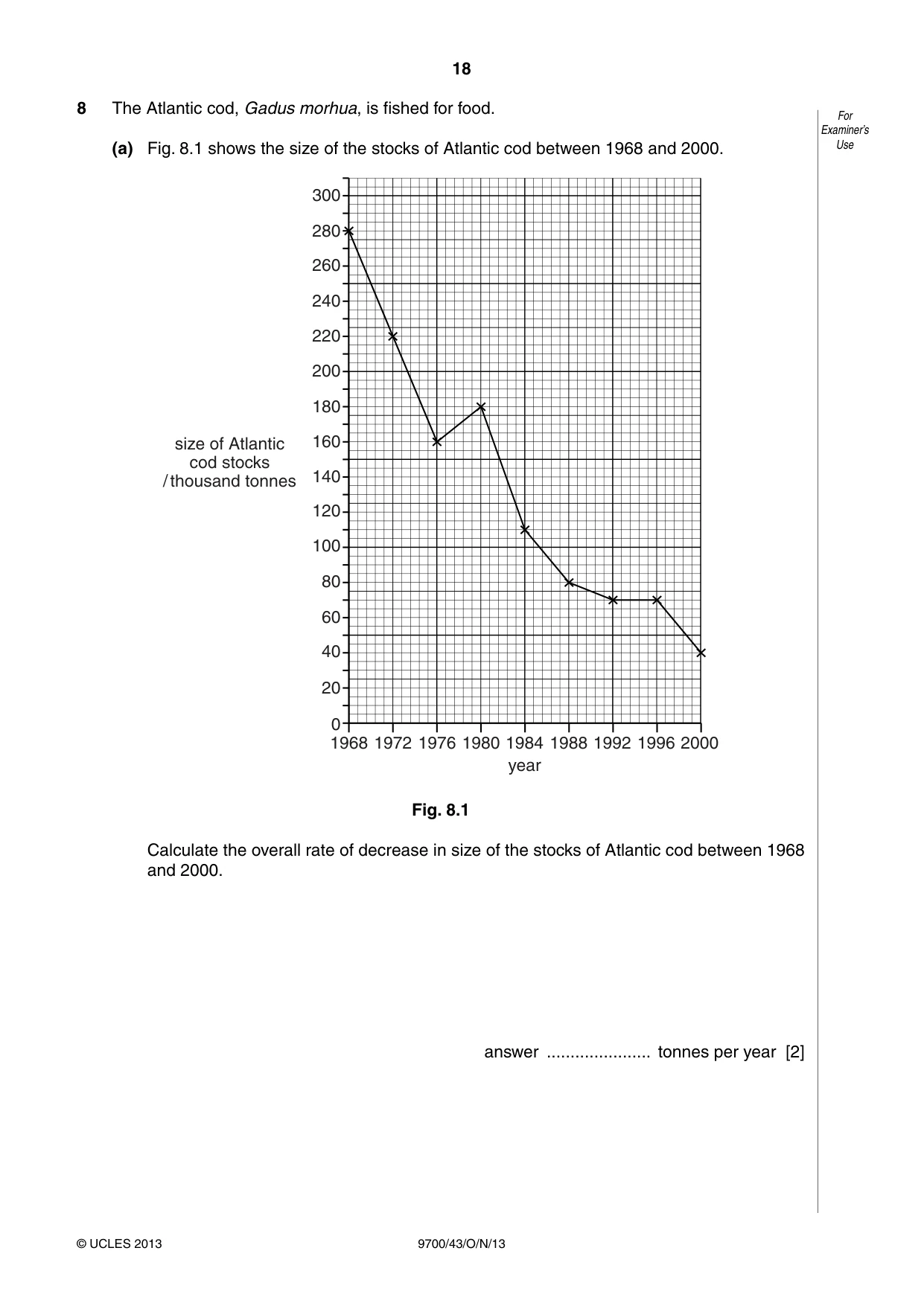 Cambridge A Level Biology 9700 2013 Oct/Nov Paper 4 · Variant 3 question paper, page 18 of 24