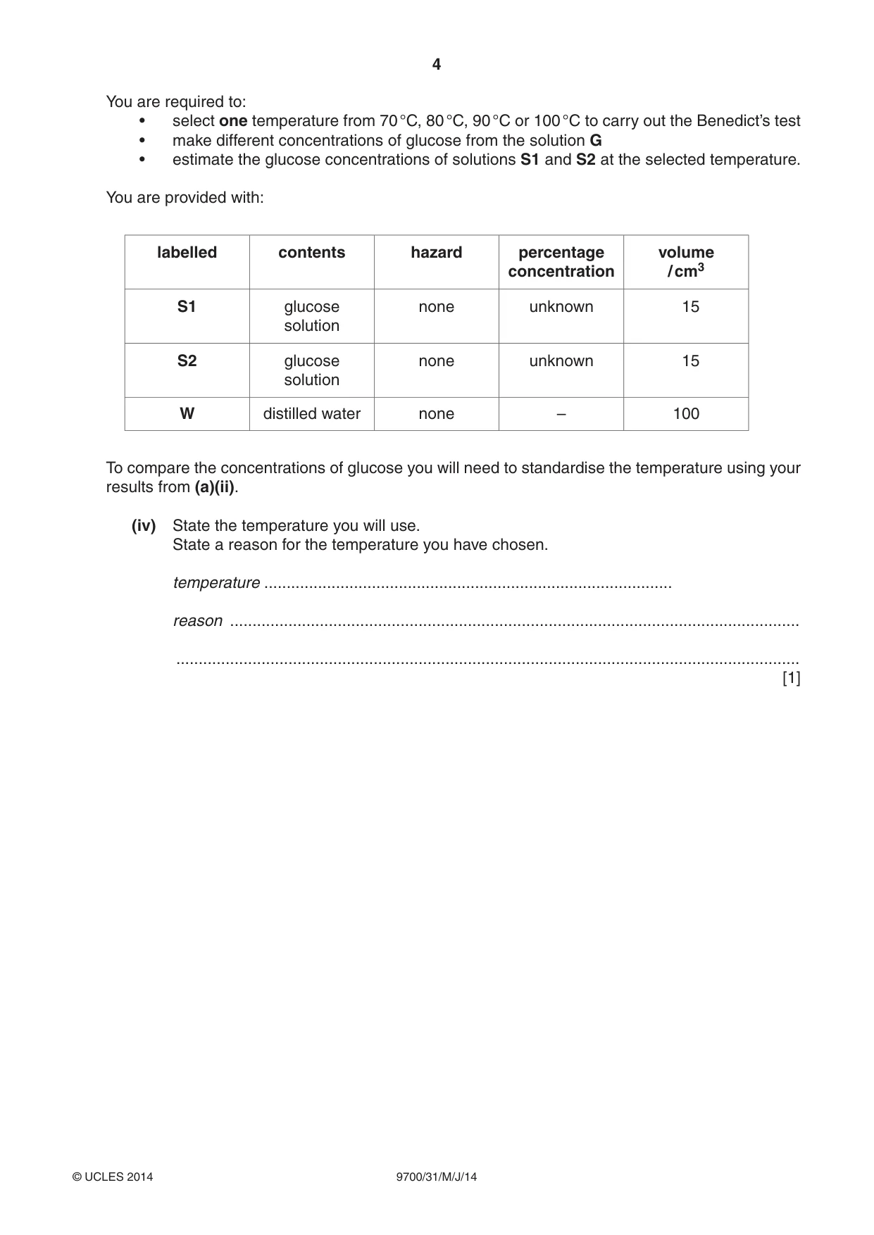 Cambridge A Level Biology 9700 2014 May/June Paper 3 · Variant 1 question paper, page 4 of 16