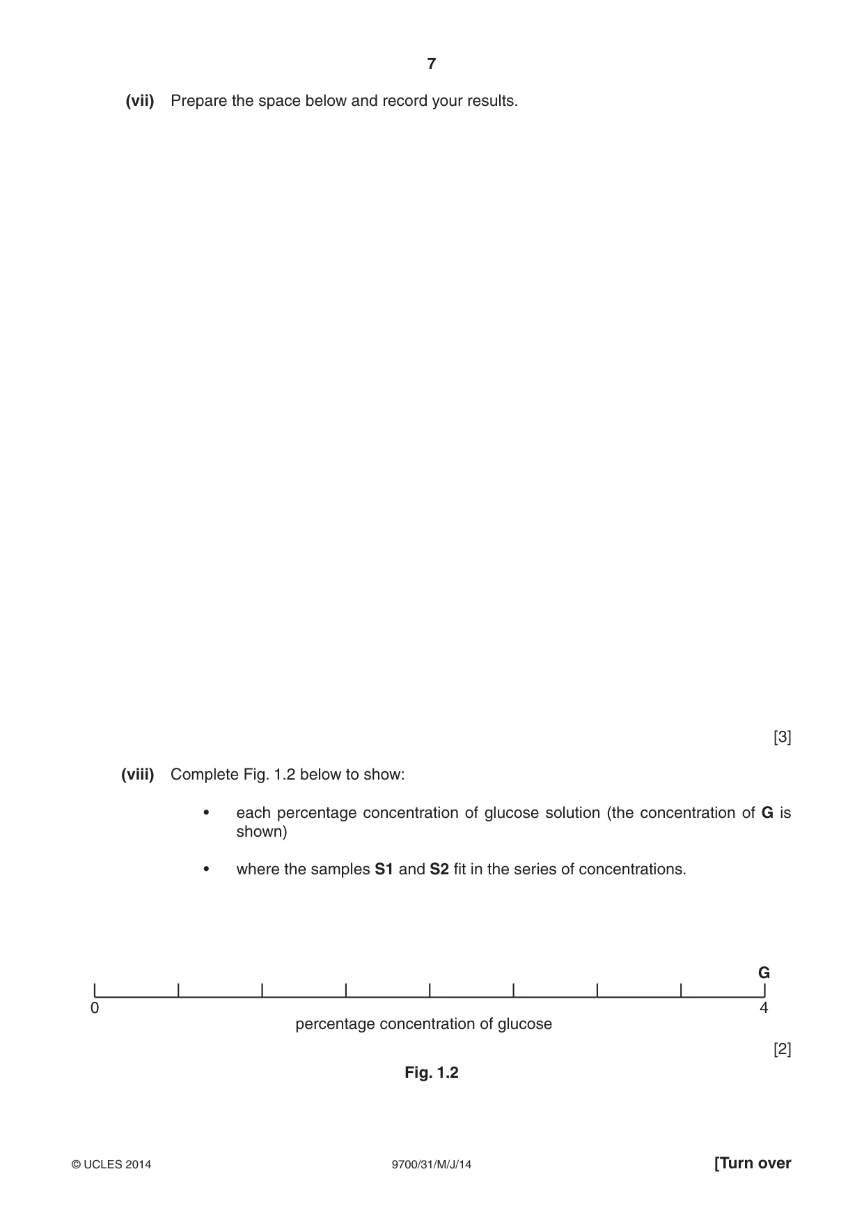 Cambridge A Level Biology 9700 2014 May/June Paper 3 · Variant 1 question paper, page 7 of 16