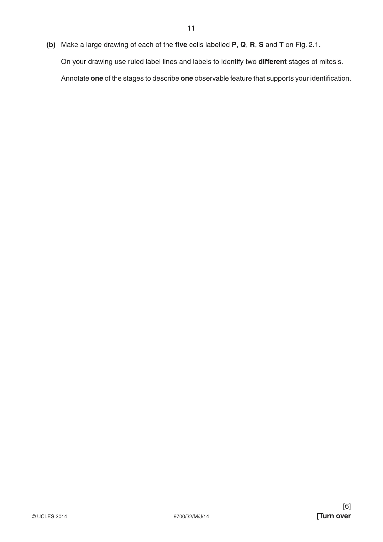 Cambridge A Level Biology 9700 2014 May/June Paper 3 · Variant 2 question paper, page 11 of 16