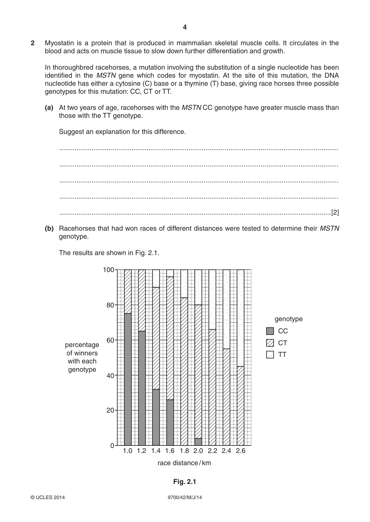 Cambridge A Level Biology 9700 2014 May/June Paper 4 · Variant 2 question paper, page 4 of 24