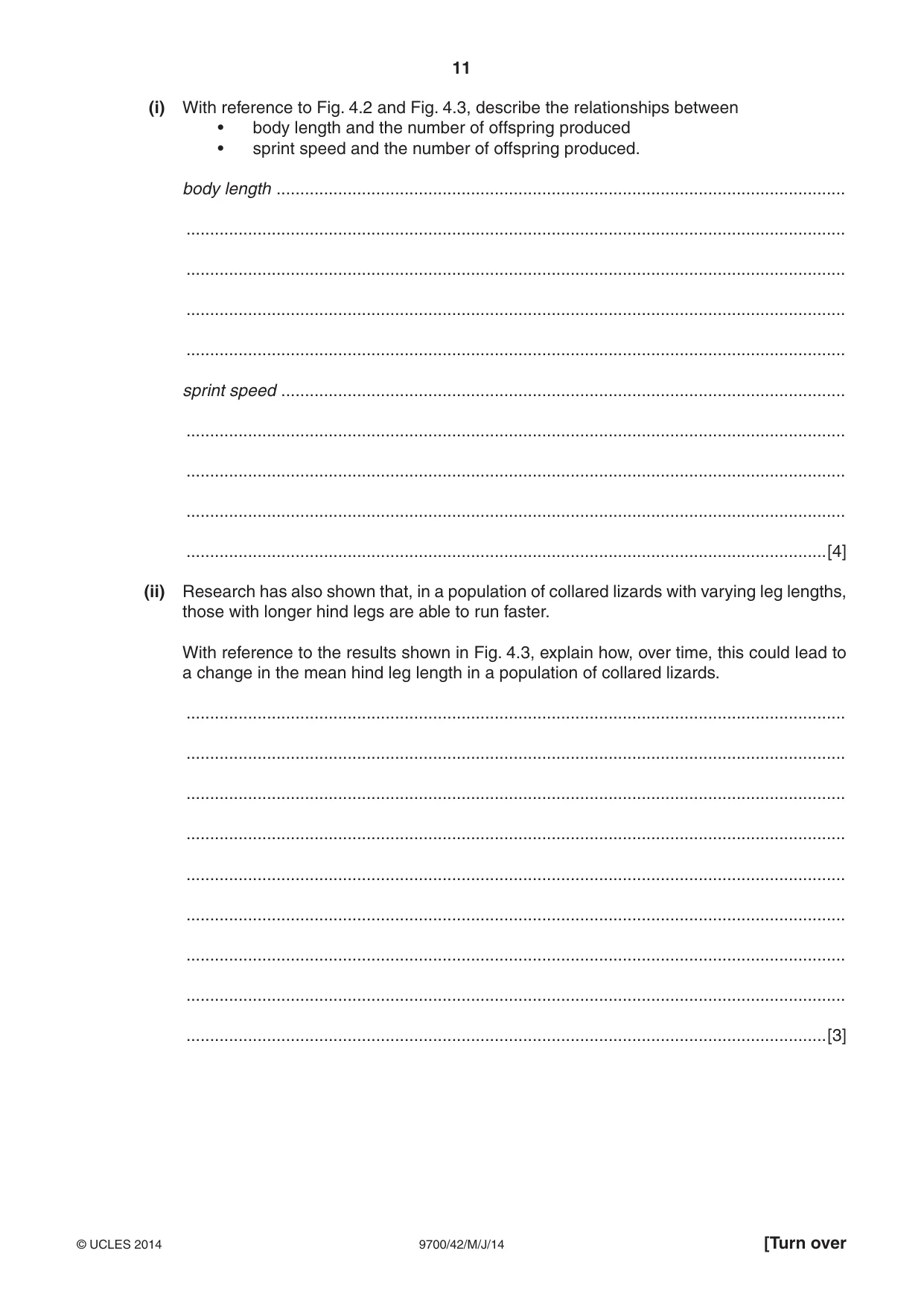 Cambridge A Level Biology 9700 2014 May/June Paper 4 · Variant 2 question paper, page 11 of 24