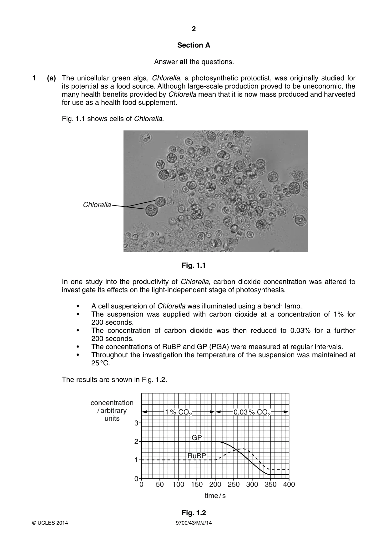 Cambridge A Level Biology 9700 2014 May/June Paper 4 · Variant 3 question paper, page 2 of 24