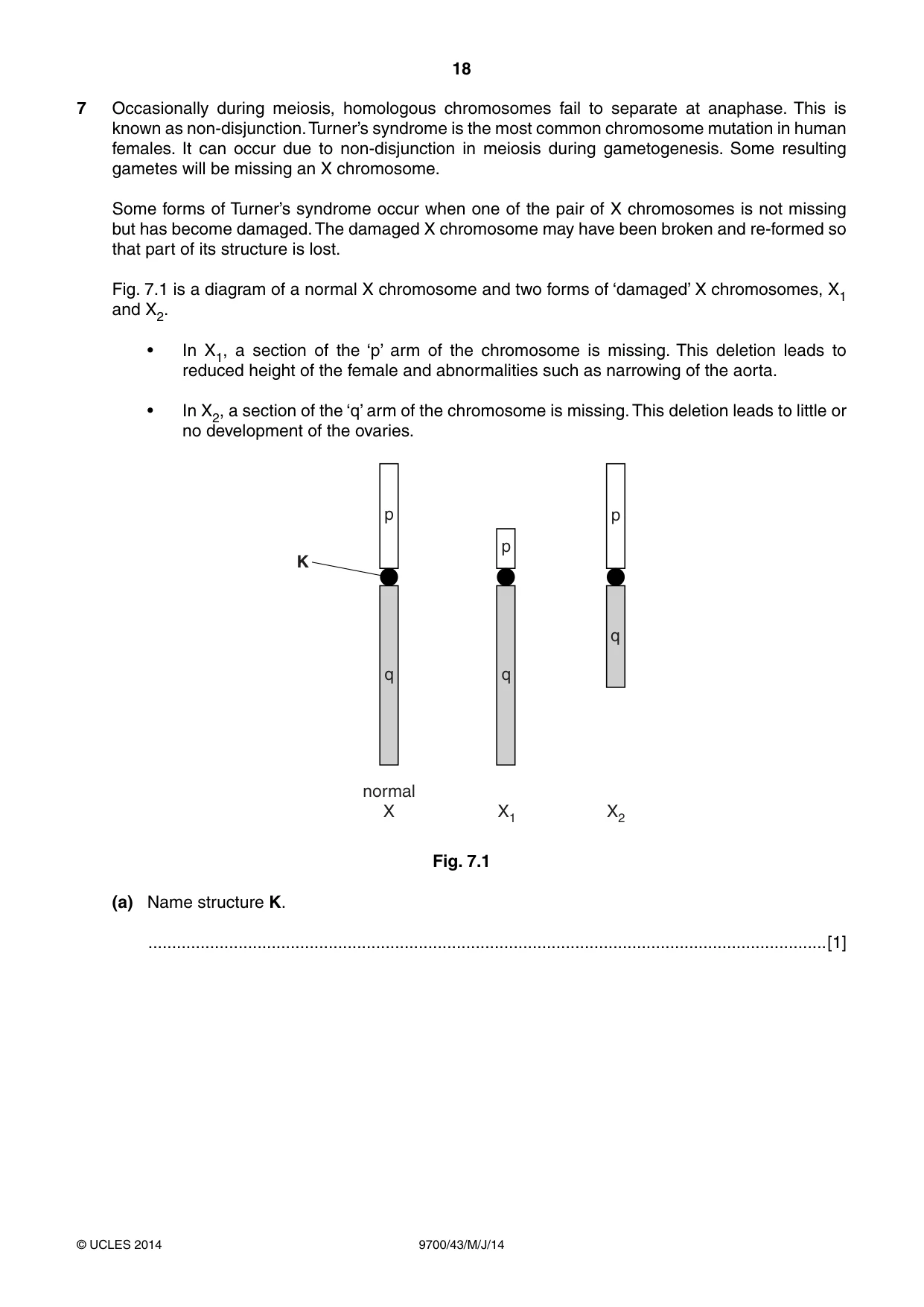 Cambridge A Level Biology 9700 2014 May/June Paper 4 · Variant 3 question paper, page 18 of 24