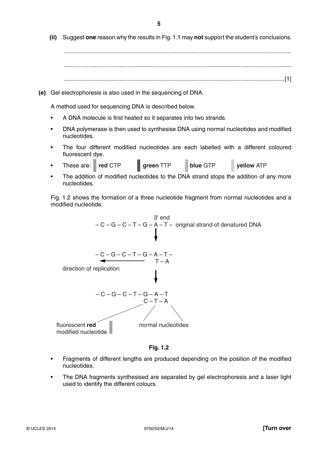 Cambridge A Level Biology 9700 2014 May/June Paper 5 · Variant 2 question paper, page 5 of 12