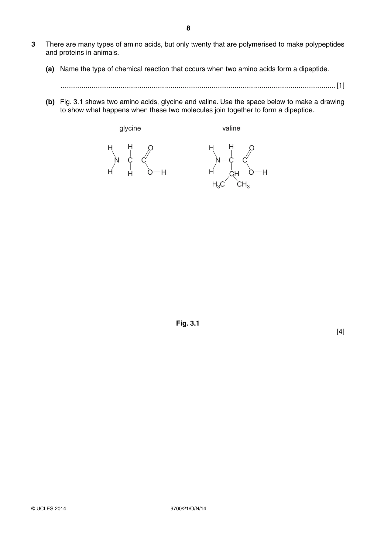 Cambridge A Level Biology 9700 2014 Oct/Nov Paper 2 · Variant 1 question paper, page 8 of 16