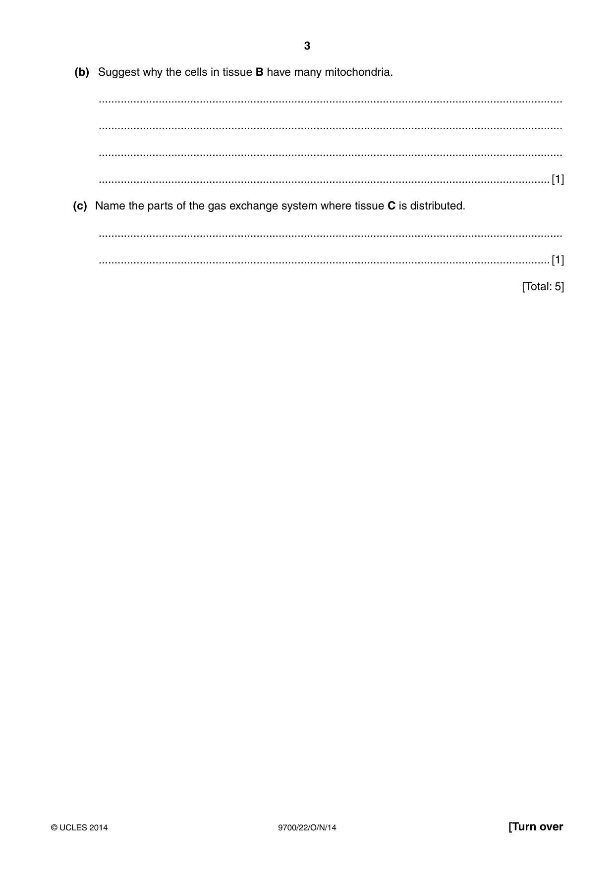 Cambridge A Level Biology 9700 2014 Oct/Nov Paper 2 · Variant 2 question paper, page 3 of 16
