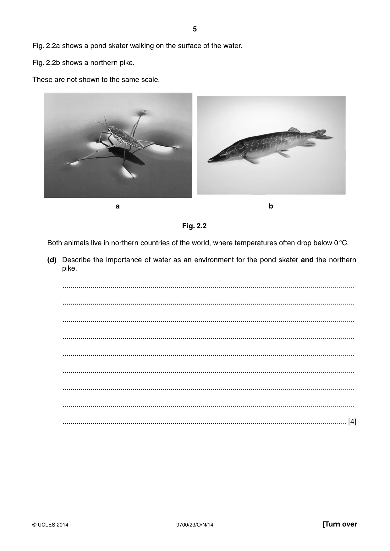 Cambridge A Level Biology 9700 2014 Oct/Nov Paper 2 · Variant 3 question paper, page 5 of 16