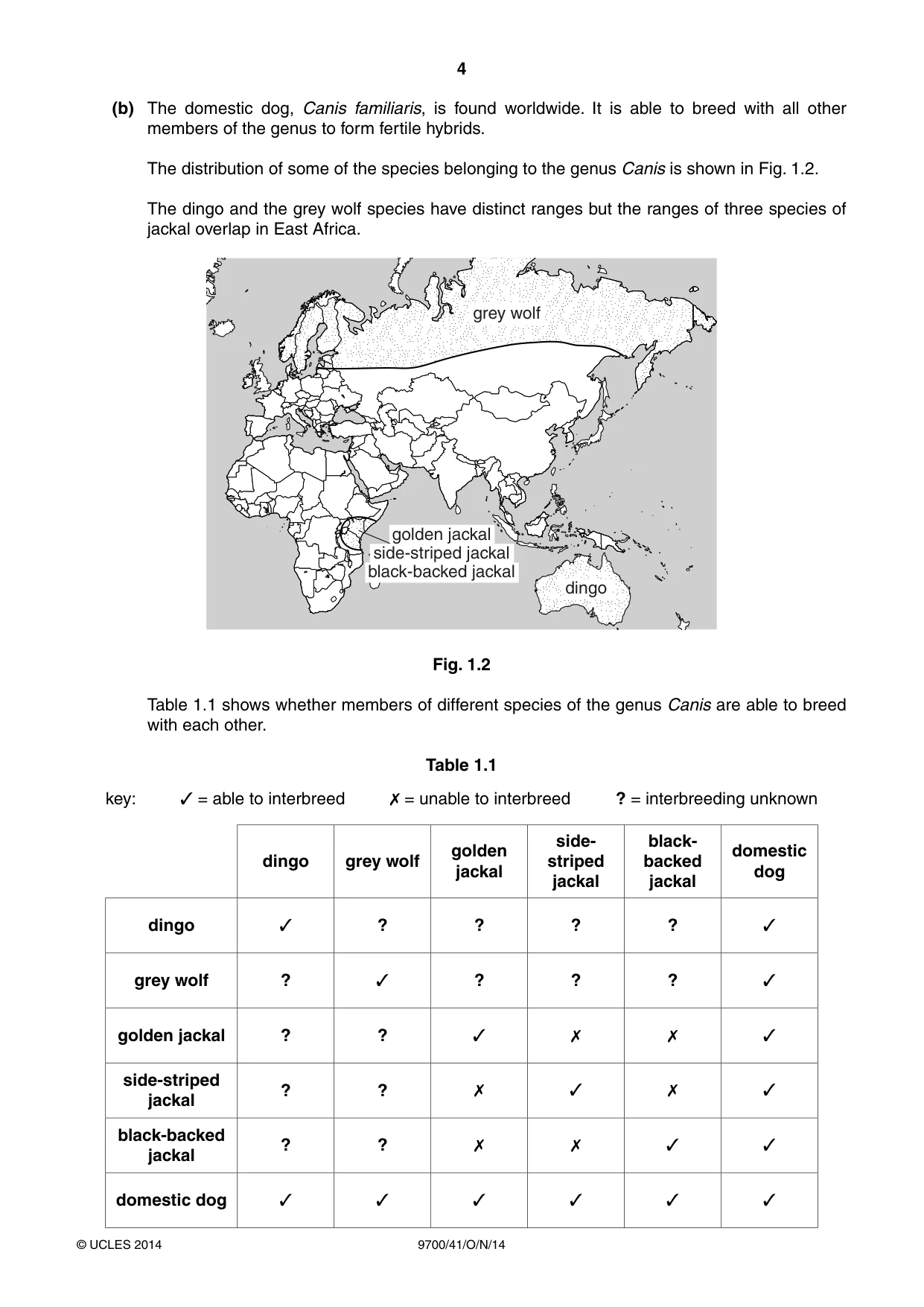 Cambridge A Level Biology 9700 2014 Oct/Nov Paper 4 · Variant 1 question paper, page 4 of 24