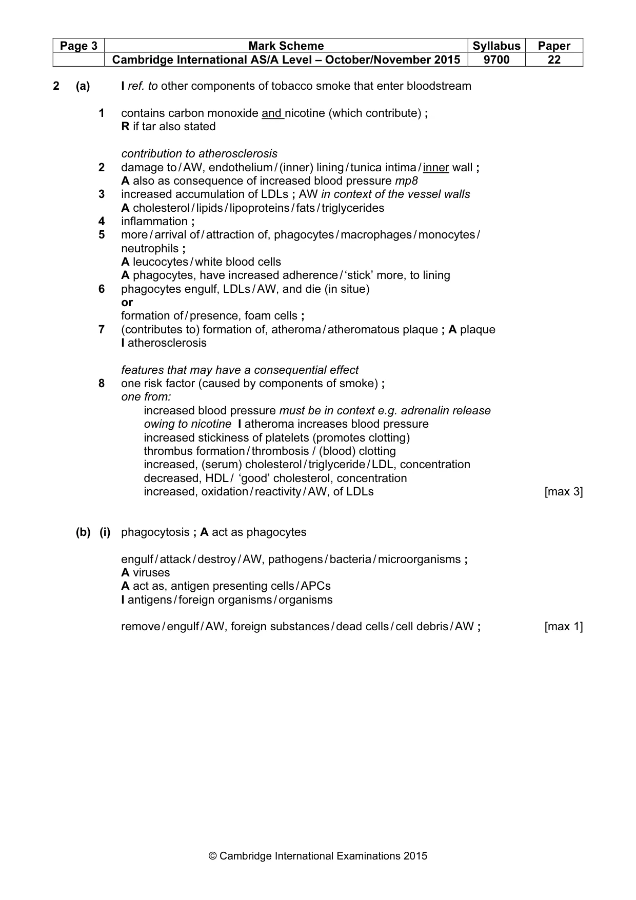 Mark scheme, page 4 of 11