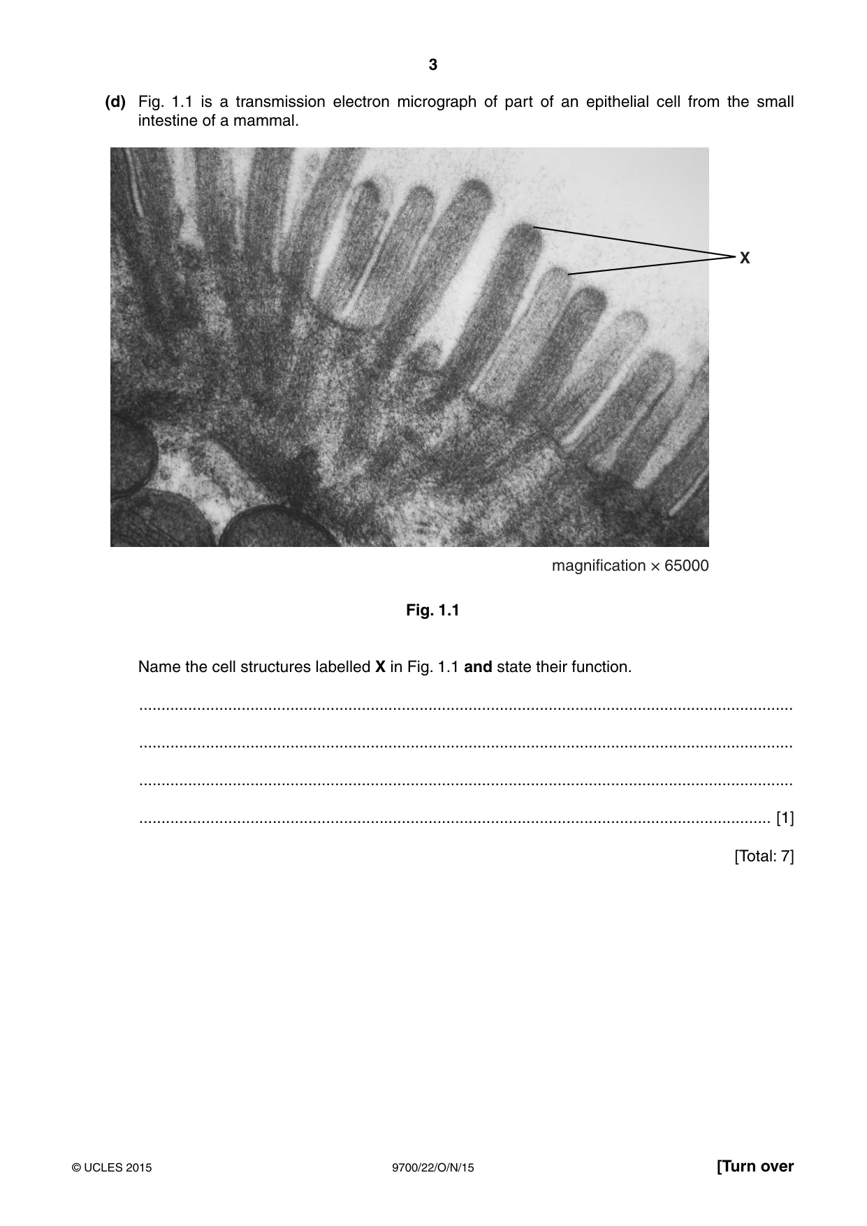 Cambridge A Level Biology 9700 2015 Oct/Nov Paper 2 · Variant 2 question paper, page 3 of 16