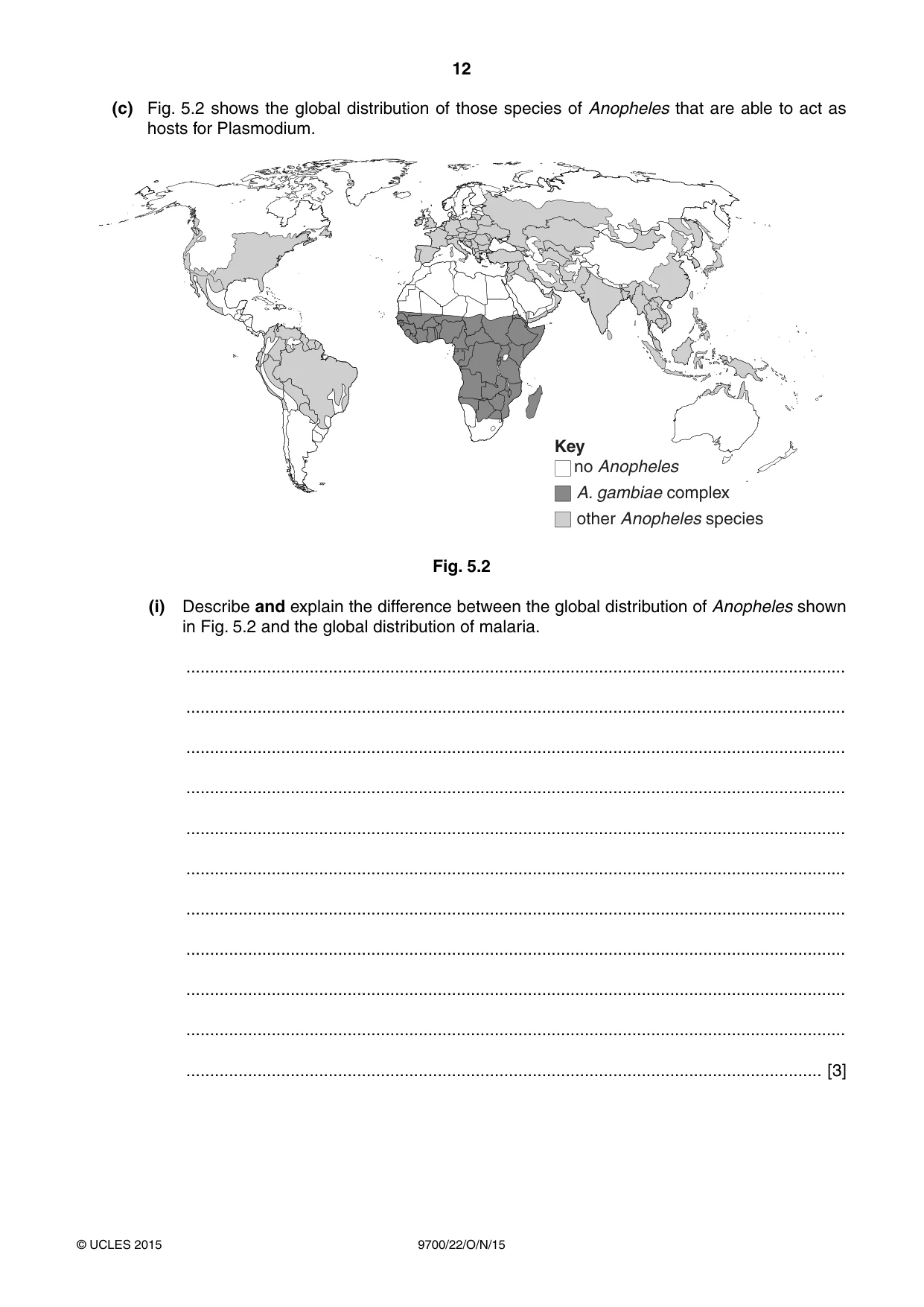 Cambridge A Level Biology 9700 2015 Oct/Nov Paper 2 · Variant 2 question paper, page 12 of 16