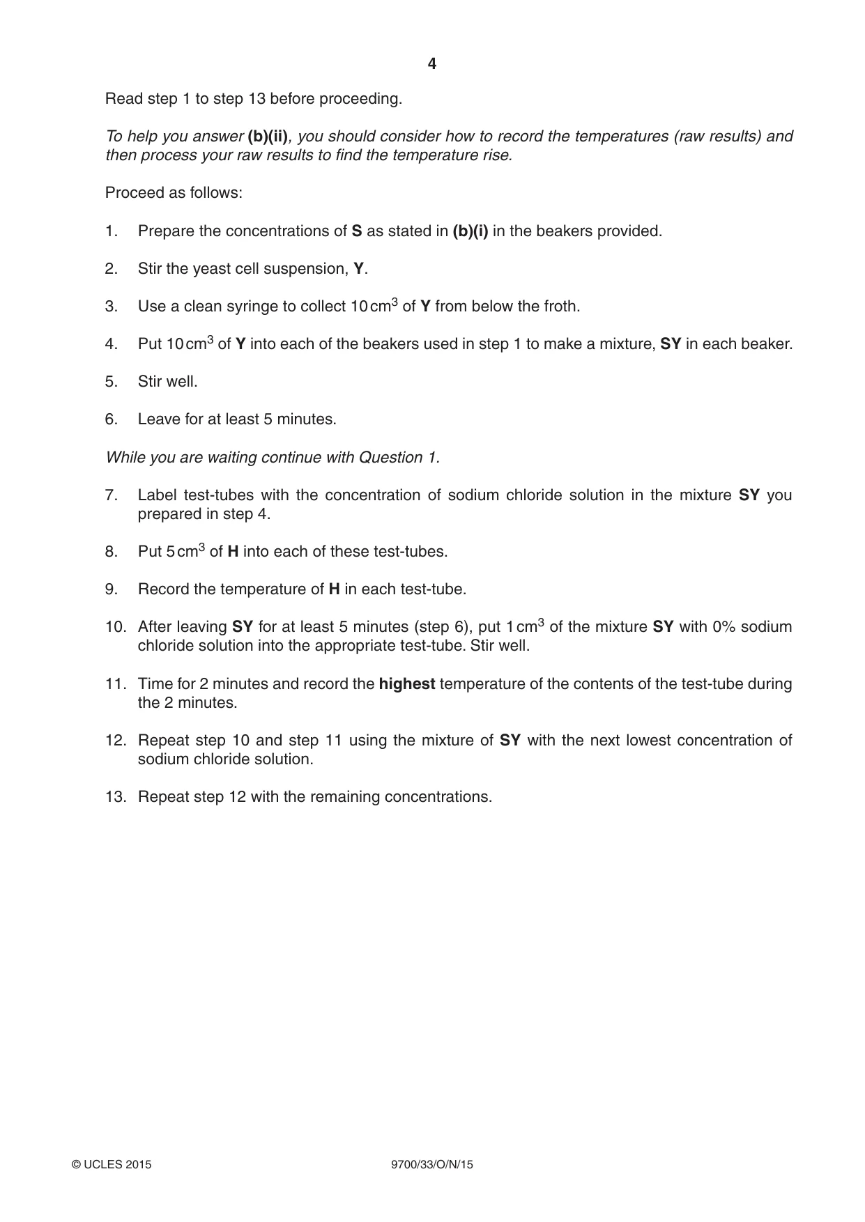 Cambridge A Level Biology 9700 2015 Oct/Nov Paper 3 · Variant 3 question paper, page 4 of 12