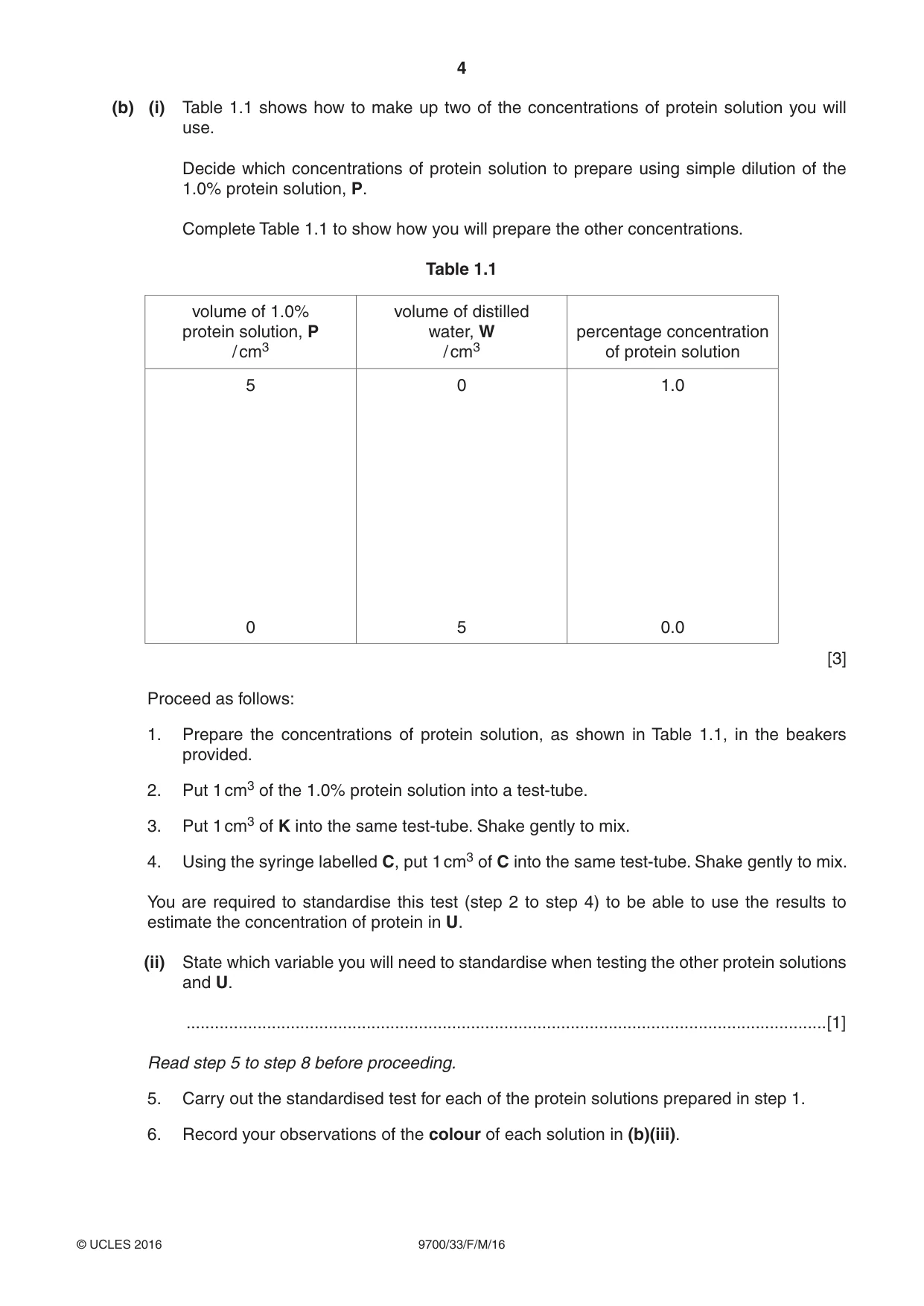 Cambridge A Level Biology 9700 2016 Feb/March Paper 3 · Variant 3 question paper, page 4 of 12