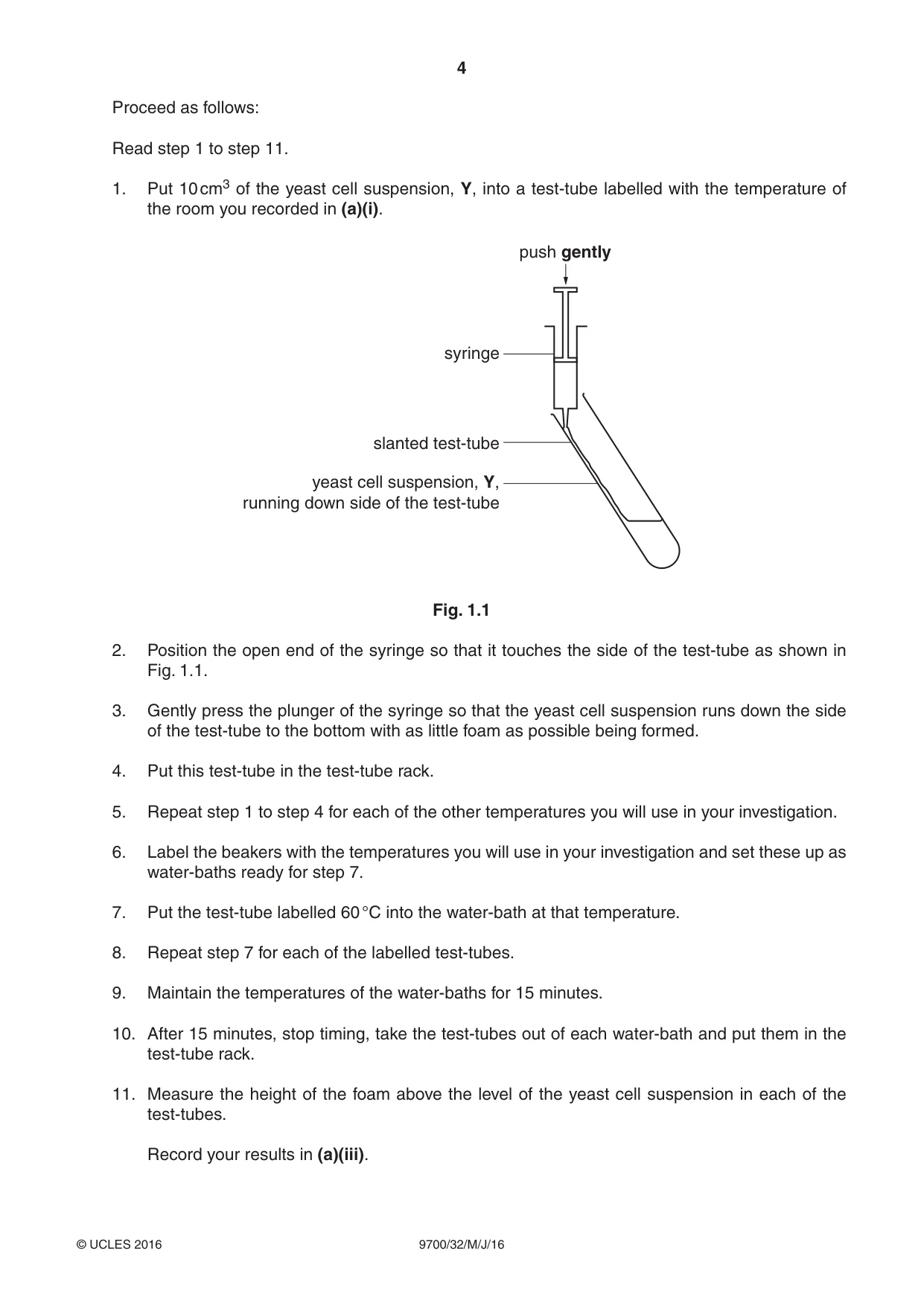 Cambridge A Level Biology 9700 2016 May/June Paper 3 · Variant 2 question paper, page 4 of 12