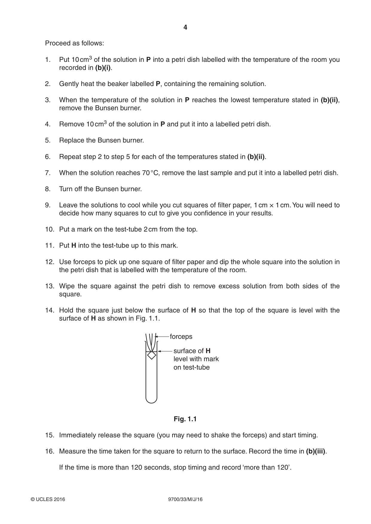 Cambridge A Level Biology 9700 2016 May/June Paper 3 · Variant 3 question paper, page 4 of 12