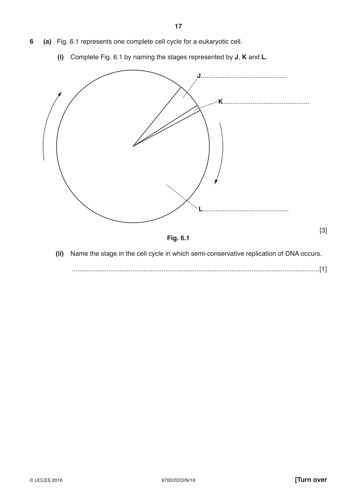 Cambridge A Level Biology 9700 2016 Oct/Nov Paper 2 · Variant 2 question paper, page 17 of 20