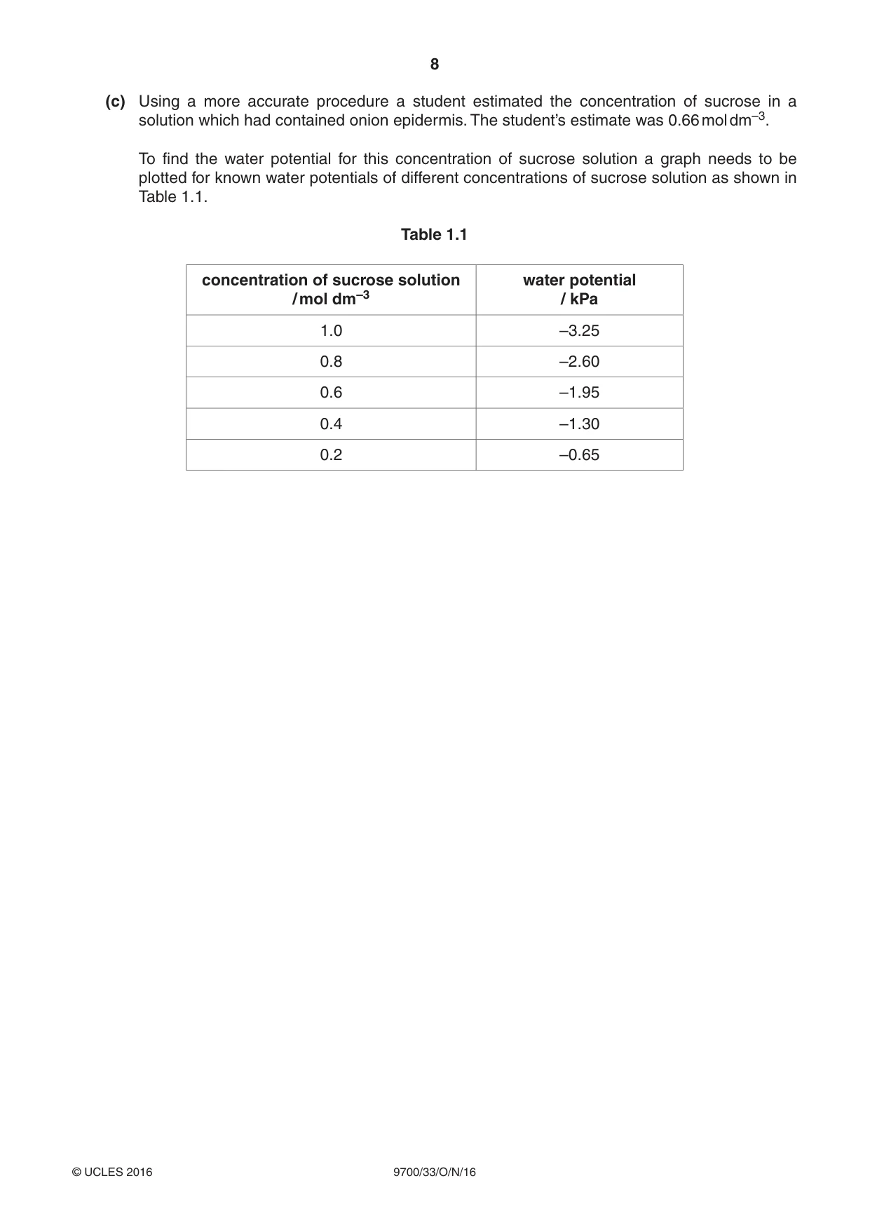 Cambridge A Level Biology 9700 2016 Oct/Nov Paper 3 · Variant 3 question paper, page 8 of 16