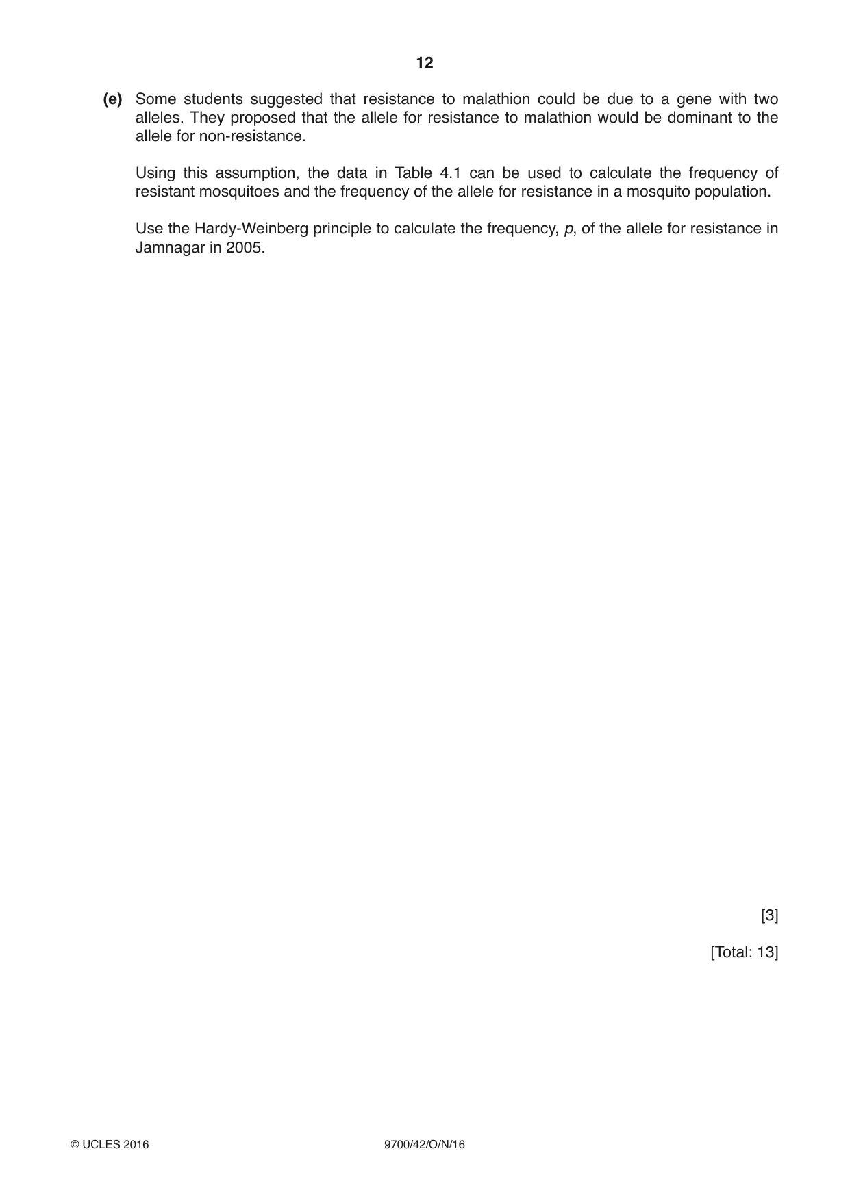 Cambridge A Level Biology 9700 2016 Oct/Nov Paper 4 · Variant 2 question paper, page 12 of 28