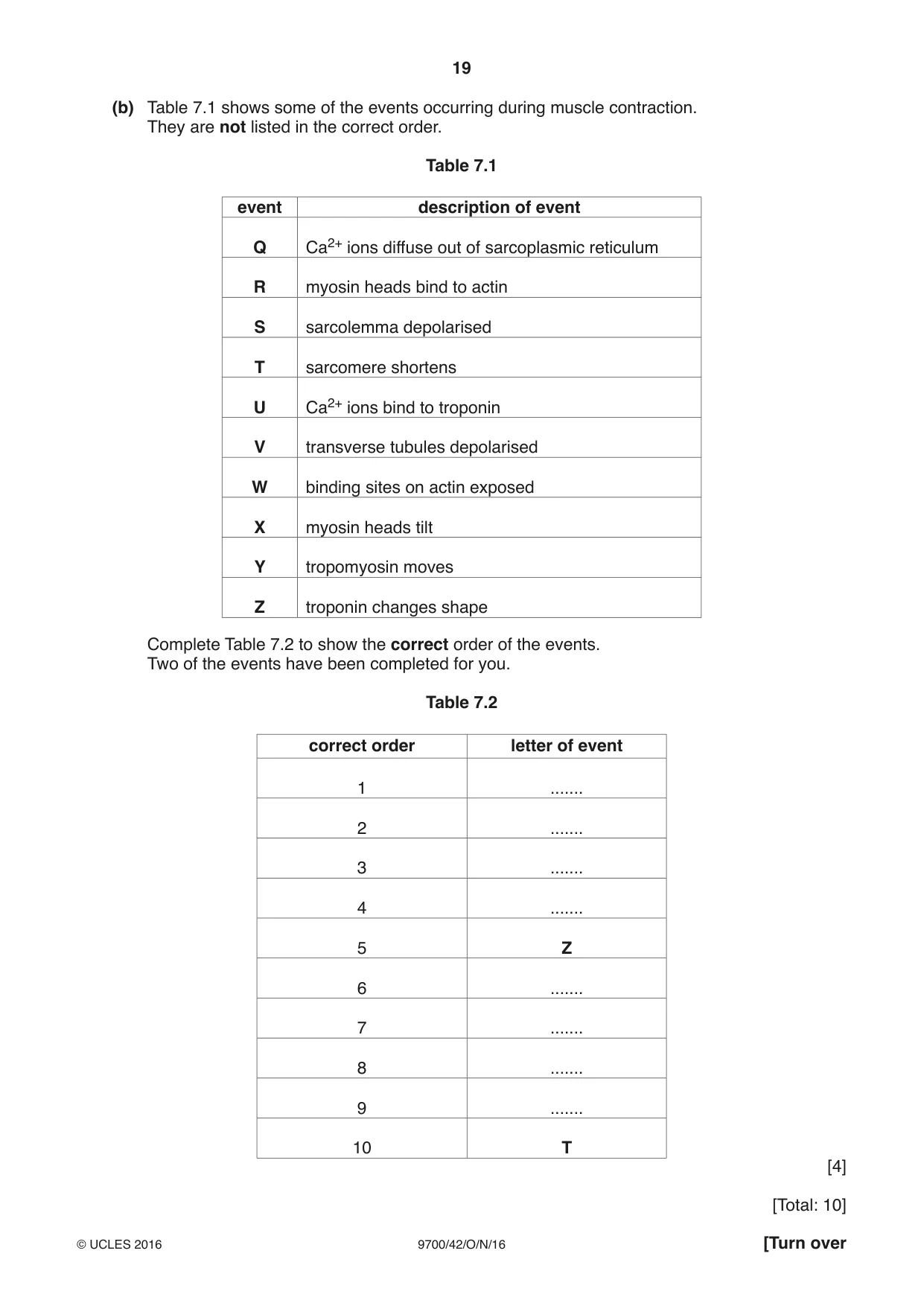 Cambridge A Level Biology 9700 2016 Oct/Nov Paper 4 · Variant 2 question paper, page 19 of 28