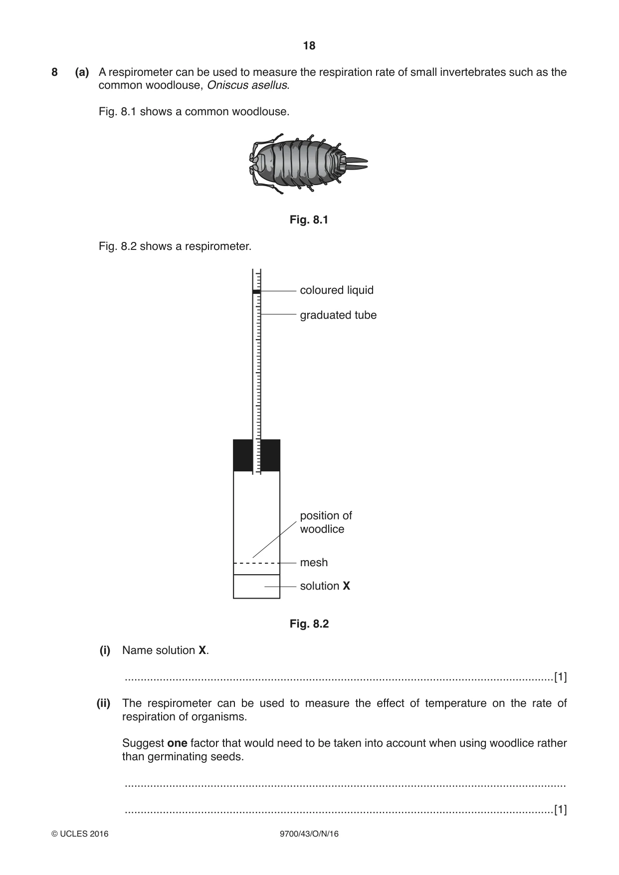 Cambridge A Level Biology 9700 2016 Oct/Nov Paper 4 · Variant 3 question paper, page 18 of 24