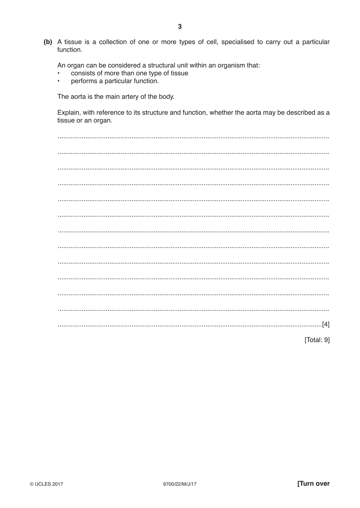 Cambridge A Level Biology 9700 2017 May/June Paper 2 · Variant 2 question paper, page 3 of 16