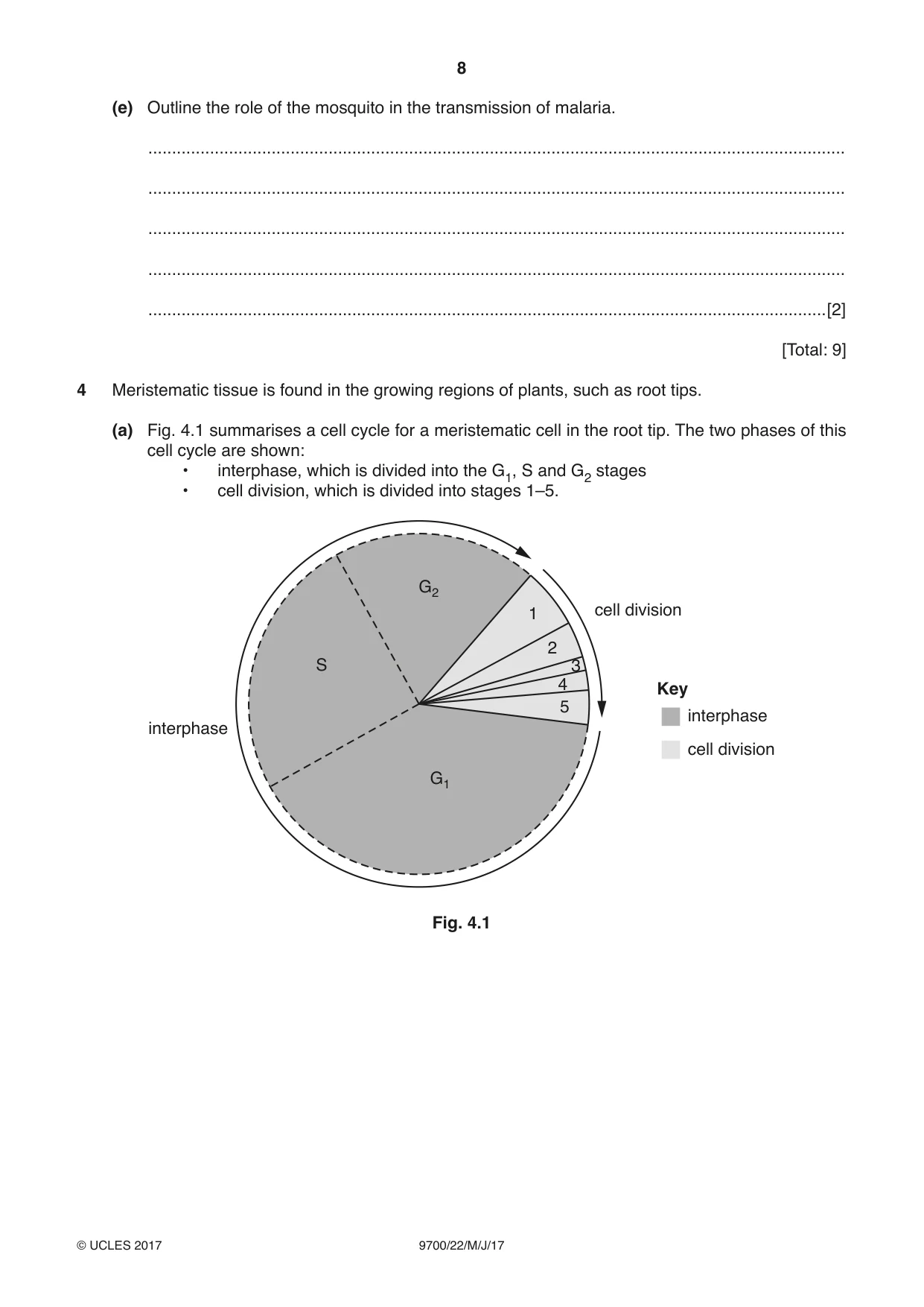Cambridge A Level Biology 9700 2017 May/June Paper 2 · Variant 2 question paper, page 8 of 16