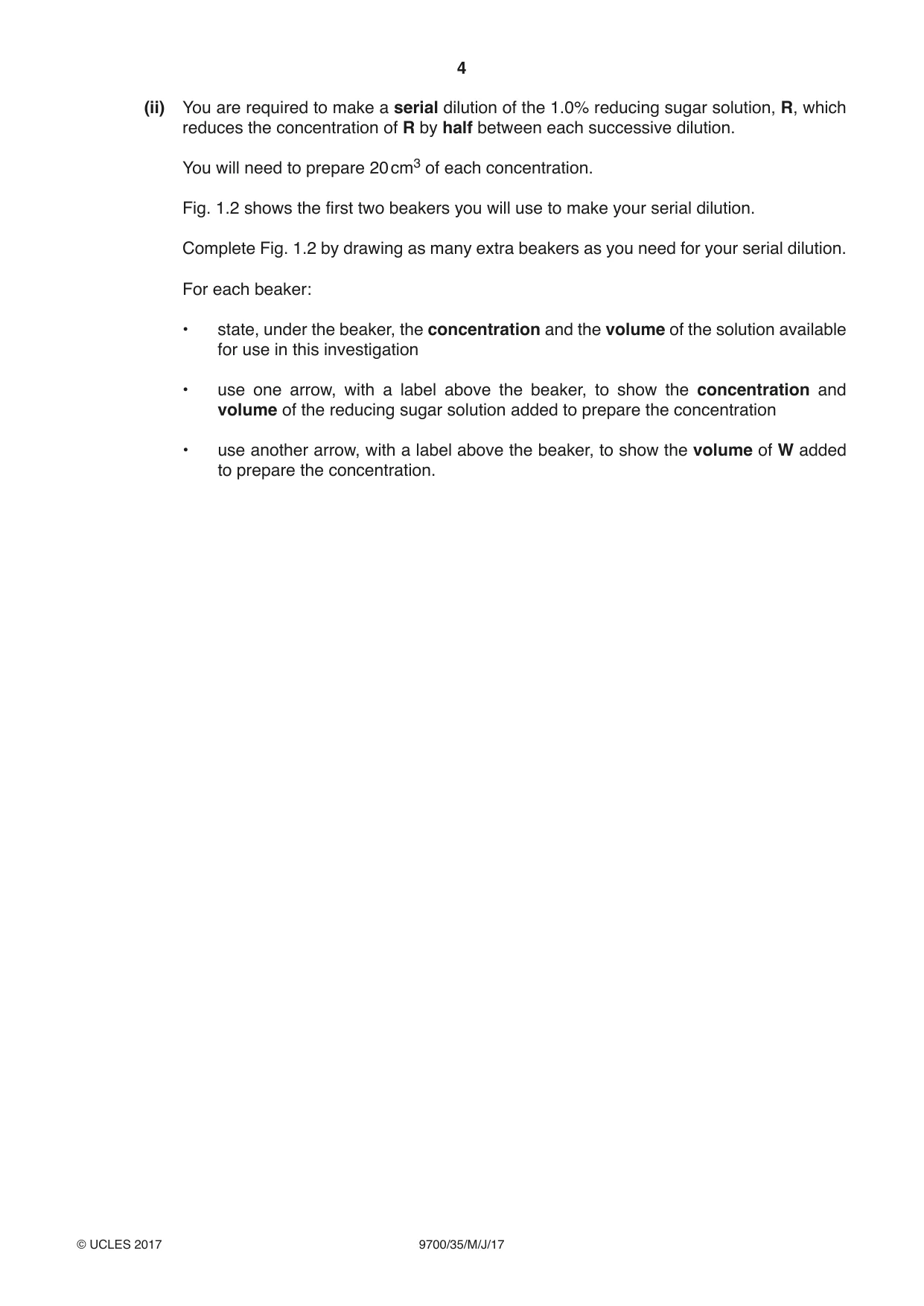 Cambridge A Level Biology 9700 2017 May/June Paper 3 · Variant 5 question paper, page 4 of 16