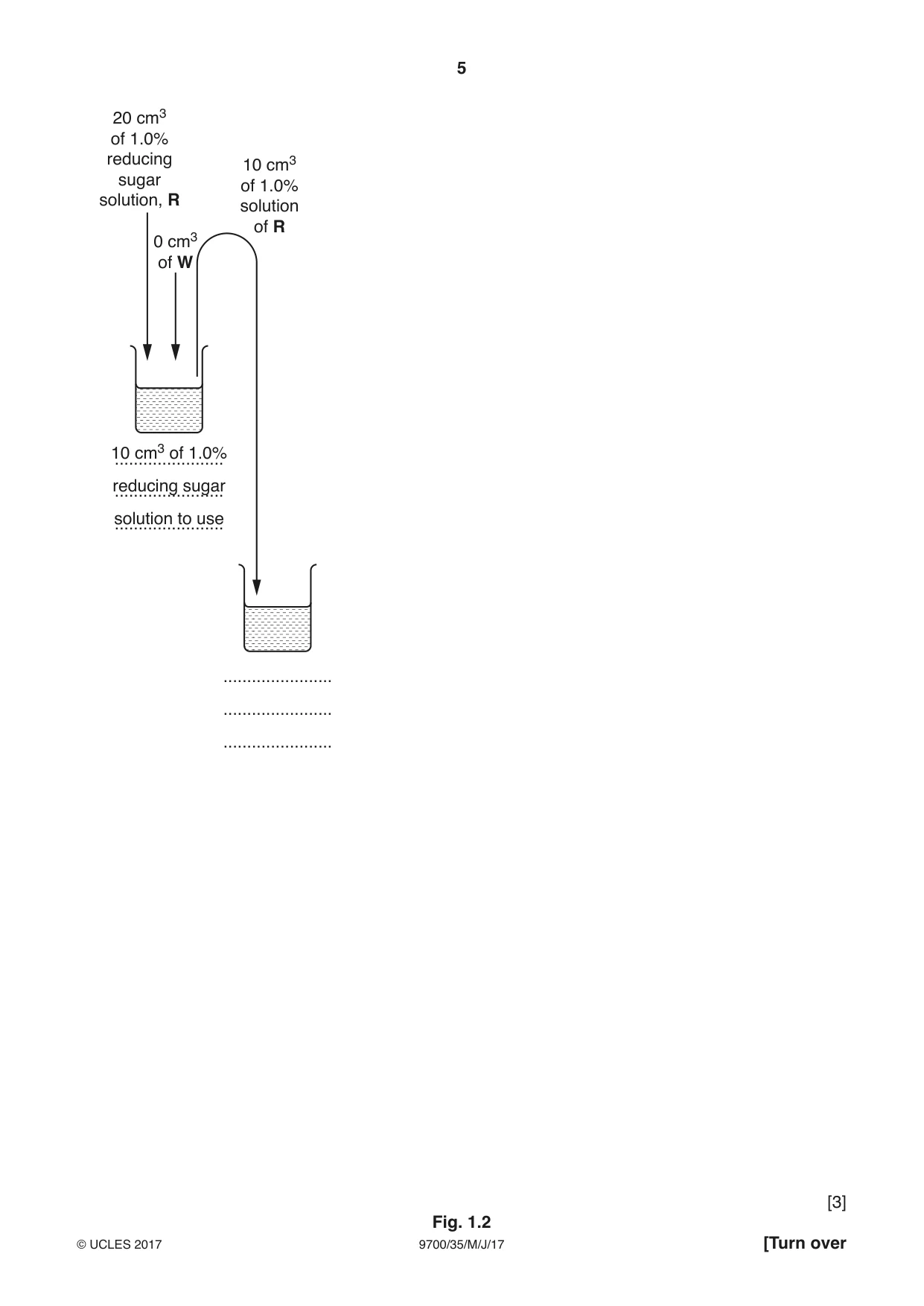 Cambridge A Level Biology 9700 2017 May/June Paper 3 · Variant 5 question paper, page 5 of 16