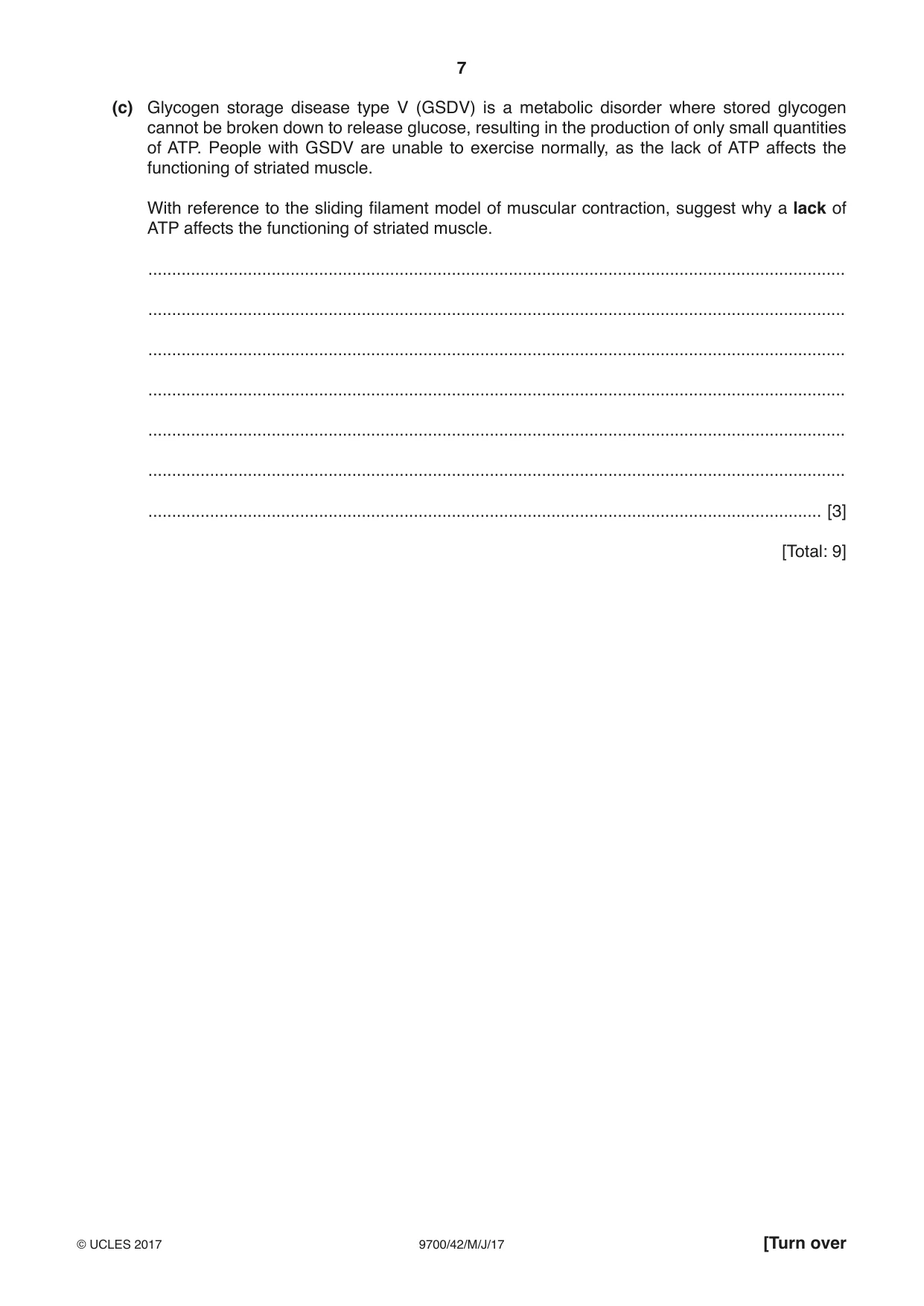 Cambridge A Level Biology 9700 2017 May/June Paper 4 · Variant 2 question paper, page 7 of 24