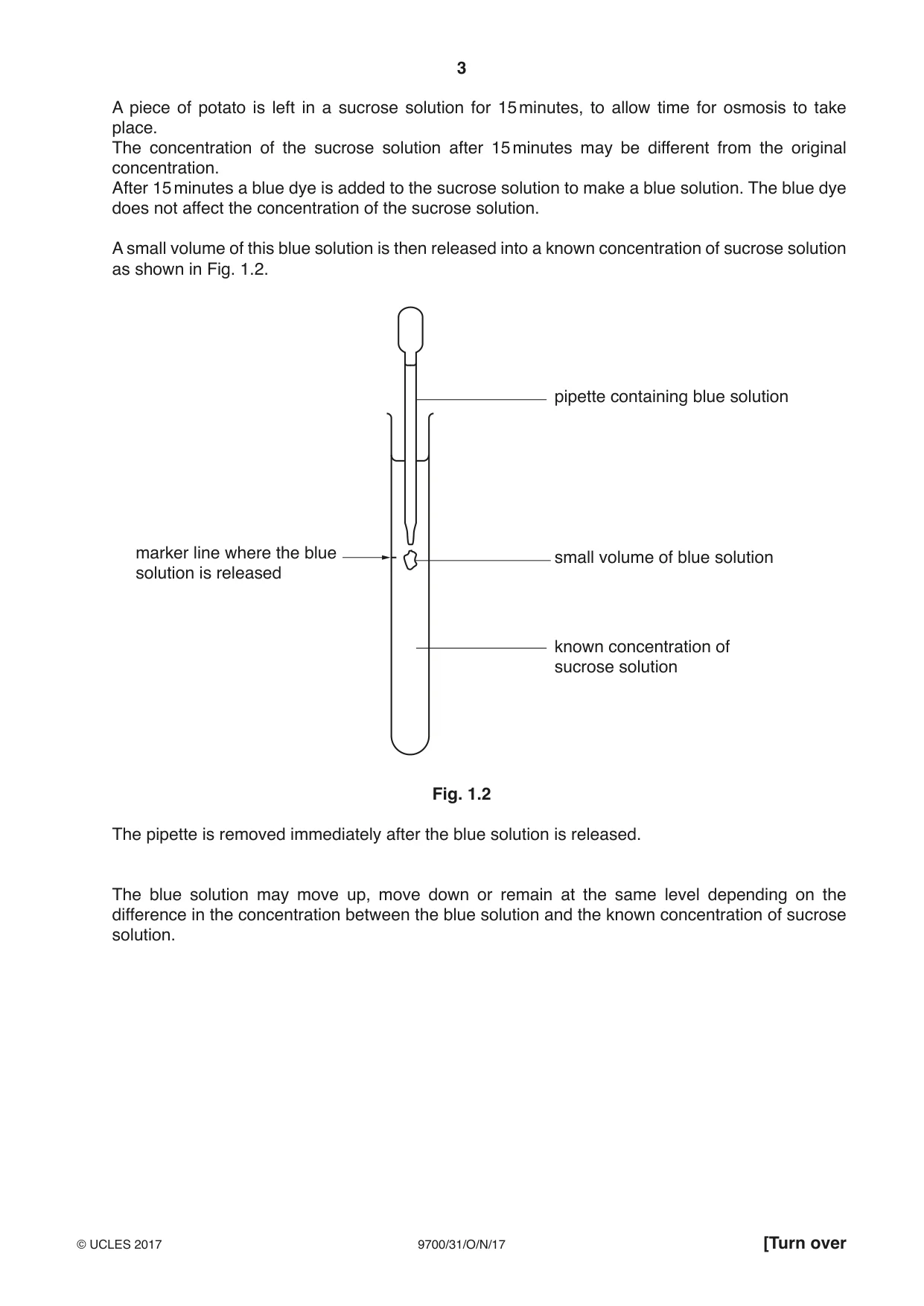 Cambridge A Level Biology 9700 2017 Oct/Nov Paper 3 · Variant 1 question paper, page 3 of 16