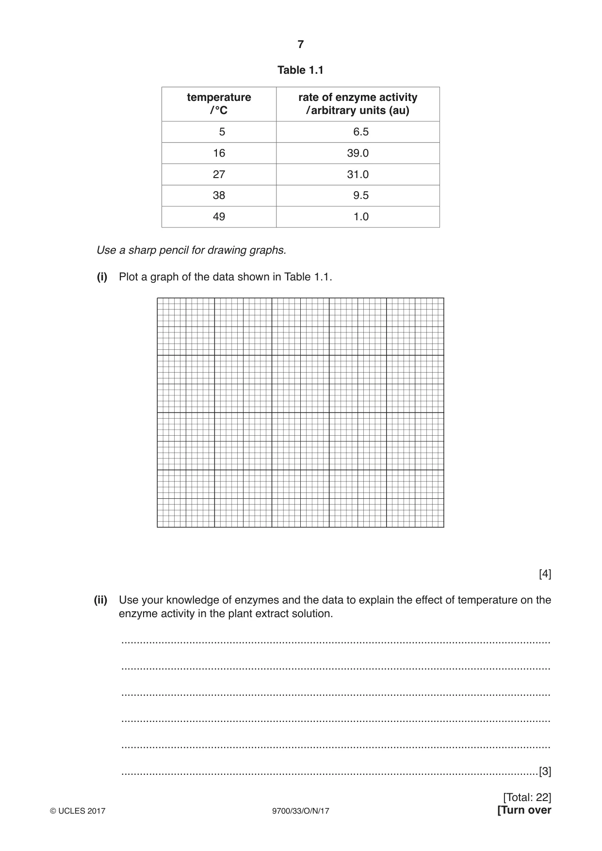 Cambridge A Level Biology 9700 2017 Oct/Nov Paper 3 · Variant 3 question paper, page 7 of 12