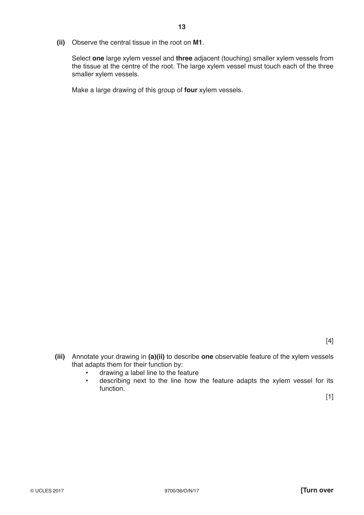 Cambridge A Level Biology 9700 2017 Oct/Nov Paper 3 · Variant 6 question paper, page 13 of 16