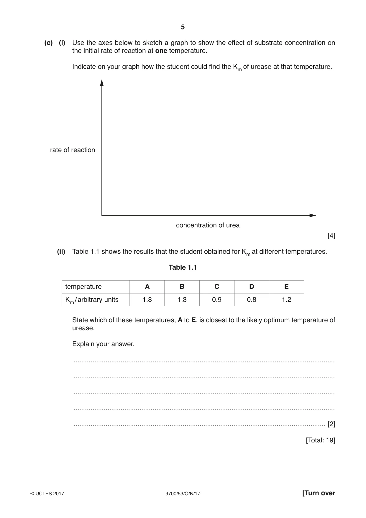 Cambridge A Level Biology 9700 2017 Oct/Nov Paper 5 · Variant 3 question paper, page 5 of 12