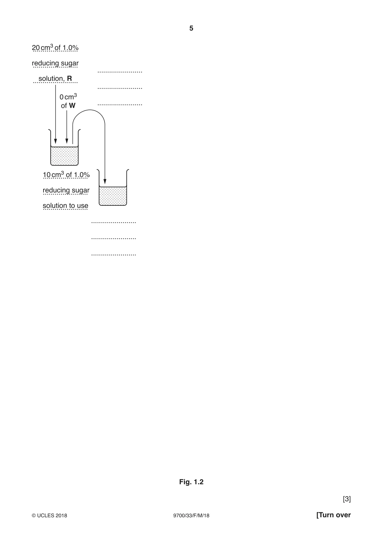 Cambridge A Level Biology 9700 2018 Feb/March Paper 3 · Variant 3 question paper, page 5 of 16