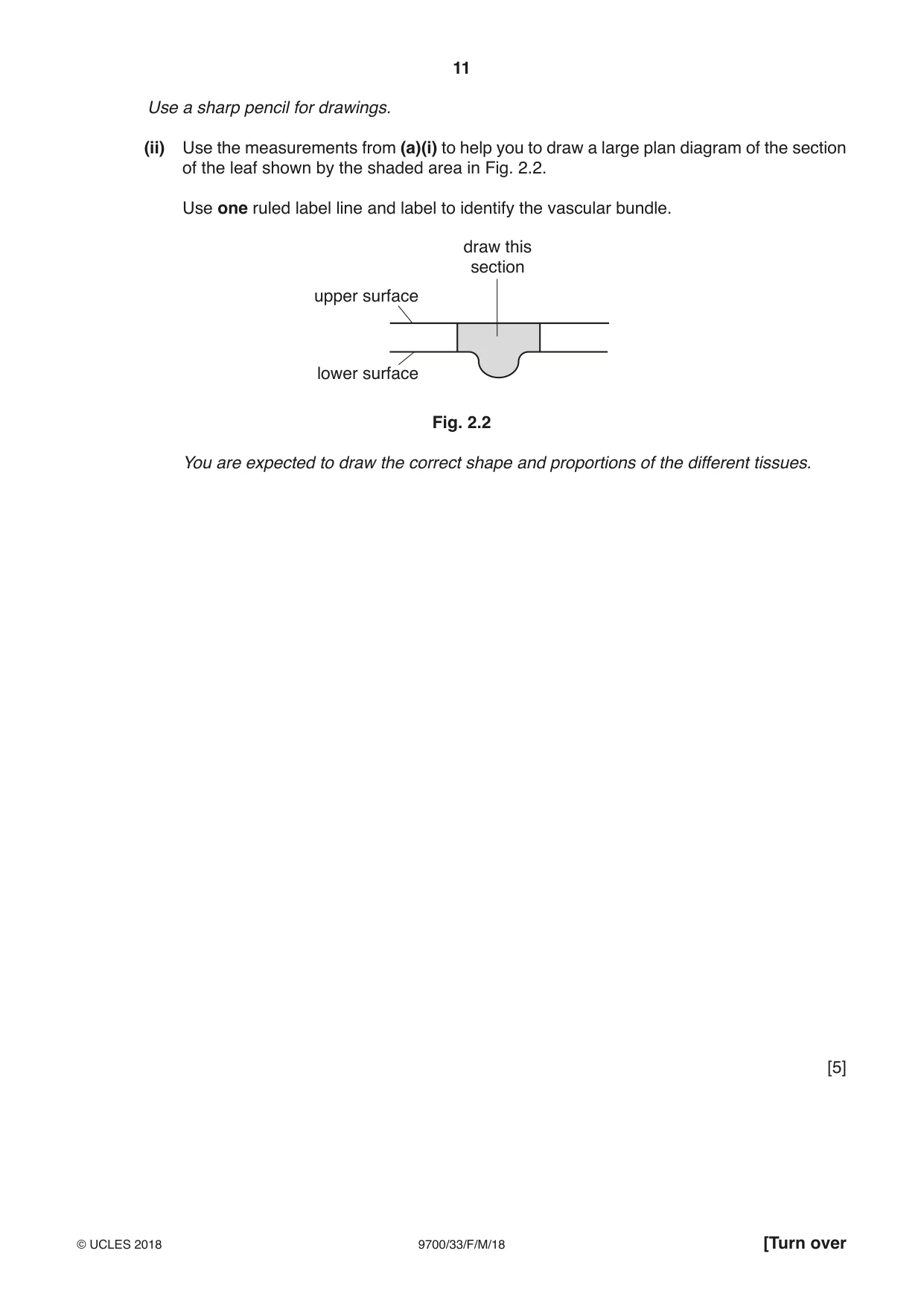Cambridge A Level Biology 9700 2018 Feb/March Paper 3 · Variant 3 question paper, page 11 of 16