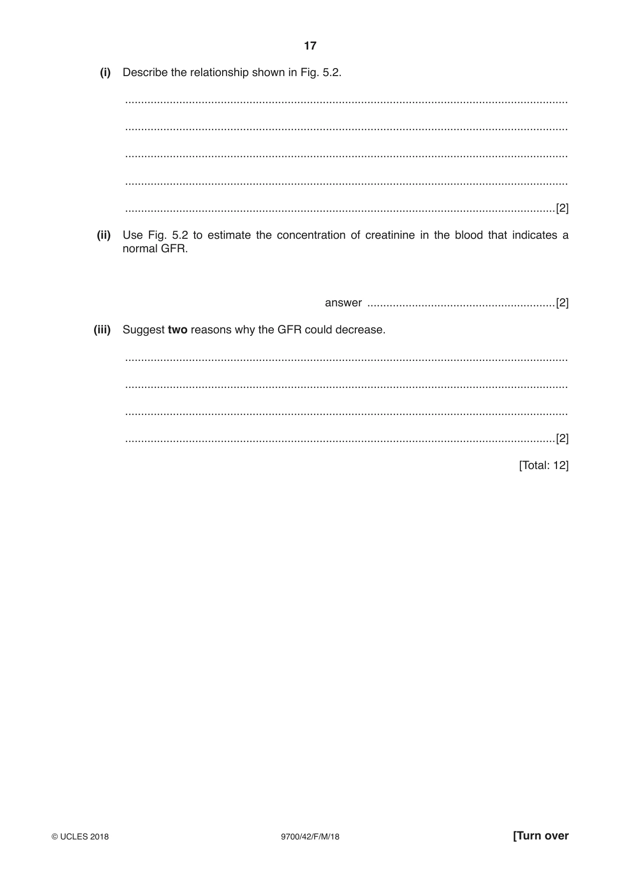 Cambridge A Level Biology 9700 2018 Feb/March Paper 4 · Variant 2 question paper, page 17 of 28