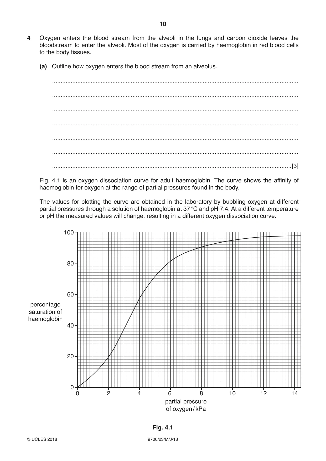 Cambridge A Level Biology 9700 2018 May/June Paper 2 · Variant 3 question paper, page 10 of 20