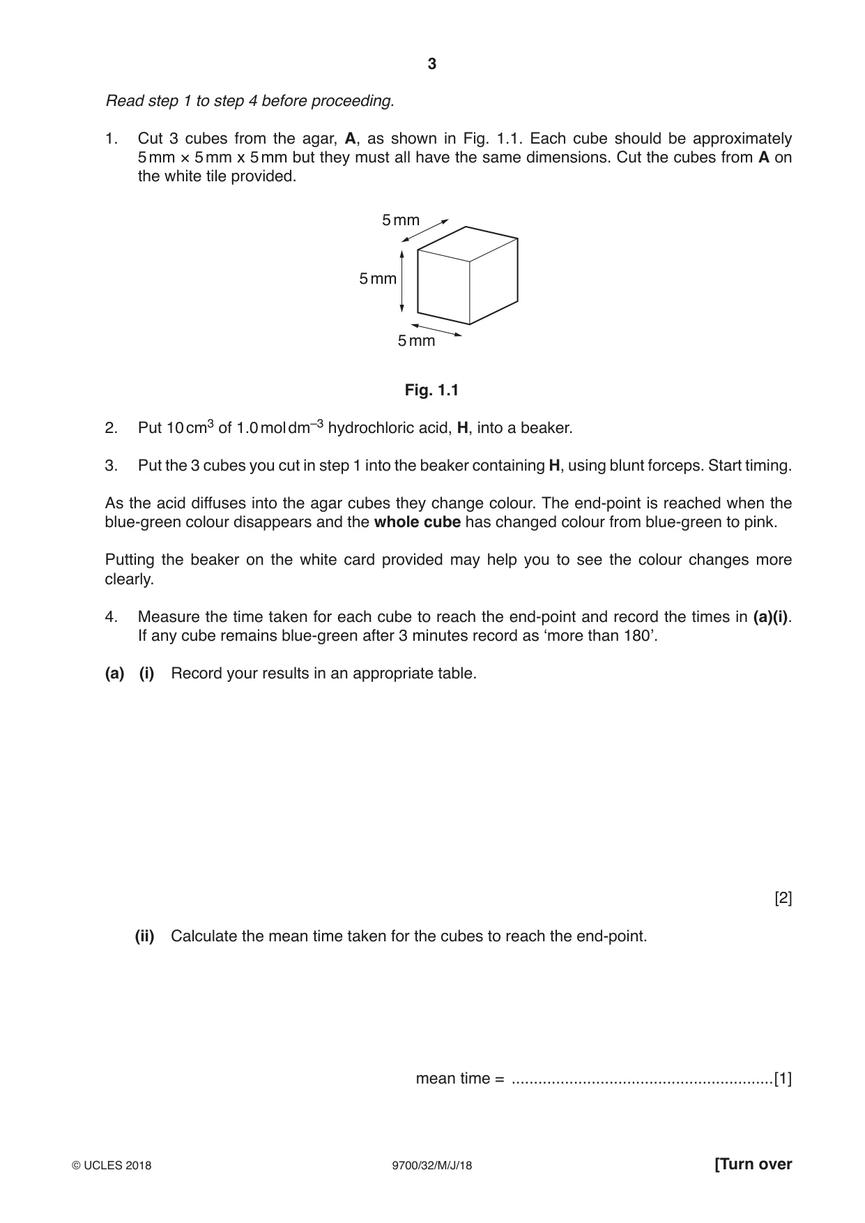Cambridge A Level Biology 9700 2018 May/June Paper 3 · Variant 2 question paper, page 3 of 16