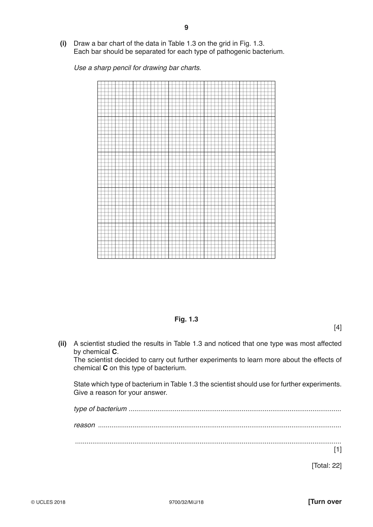 Cambridge A Level Biology 9700 2018 May/June Paper 3 · Variant 2 question paper, page 9 of 16