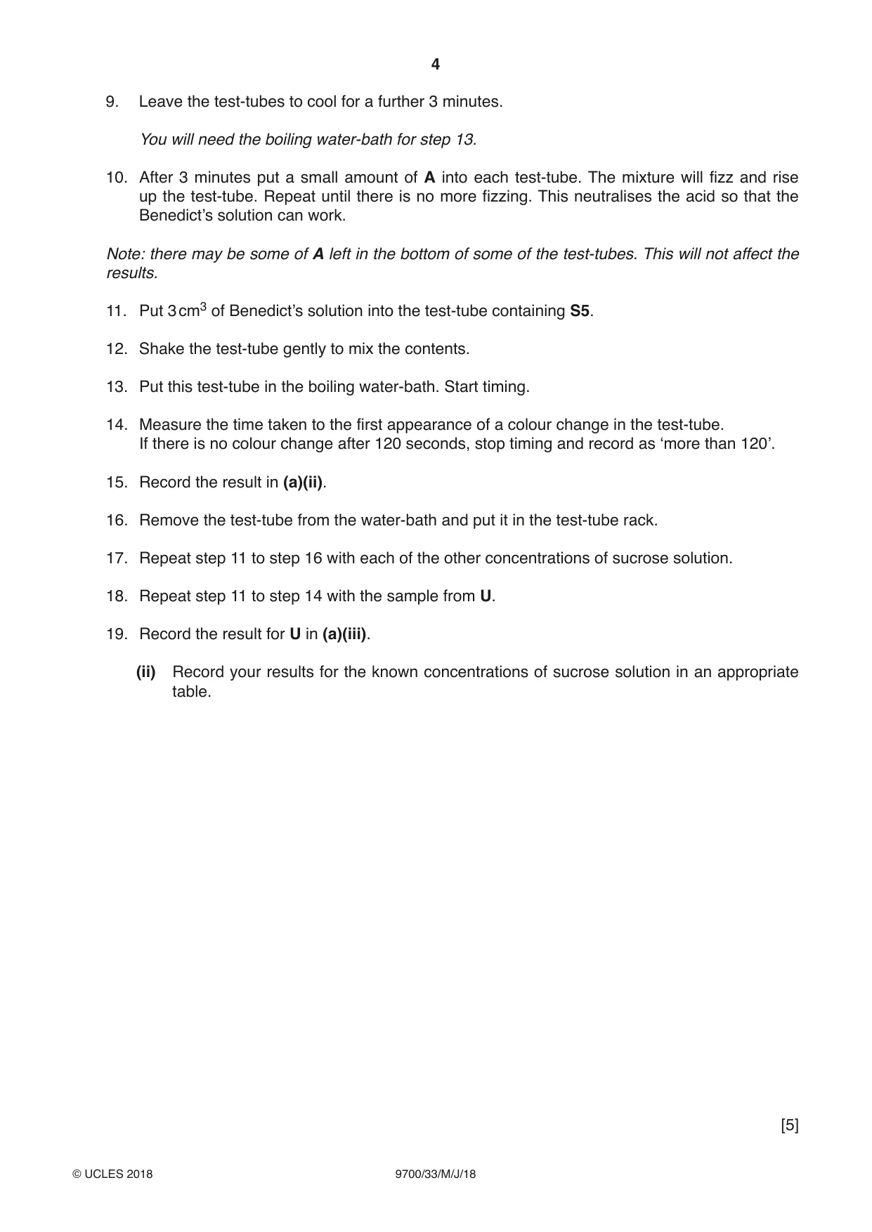 Cambridge A Level Biology 9700 2018 May/June Paper 3 · Variant 3 question paper, page 4 of 12