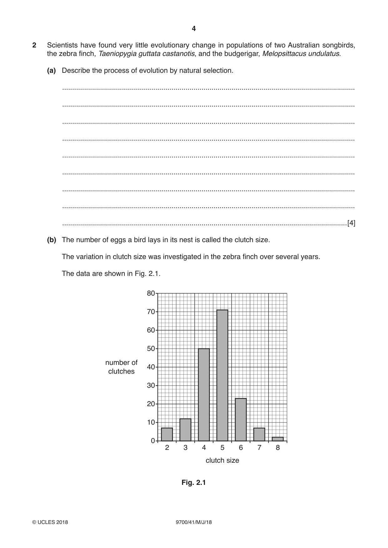 Cambridge A Level Biology 9700 2018 May/June Paper 4 · Variant 1 question paper, page 4 of 24