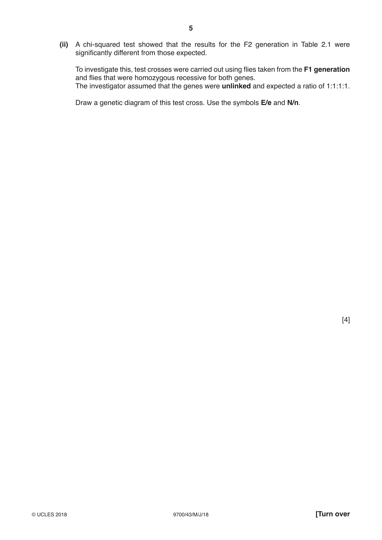 Cambridge A Level Biology 9700 2018 May/June Paper 4 · Variant 3 question paper, page 5 of 24