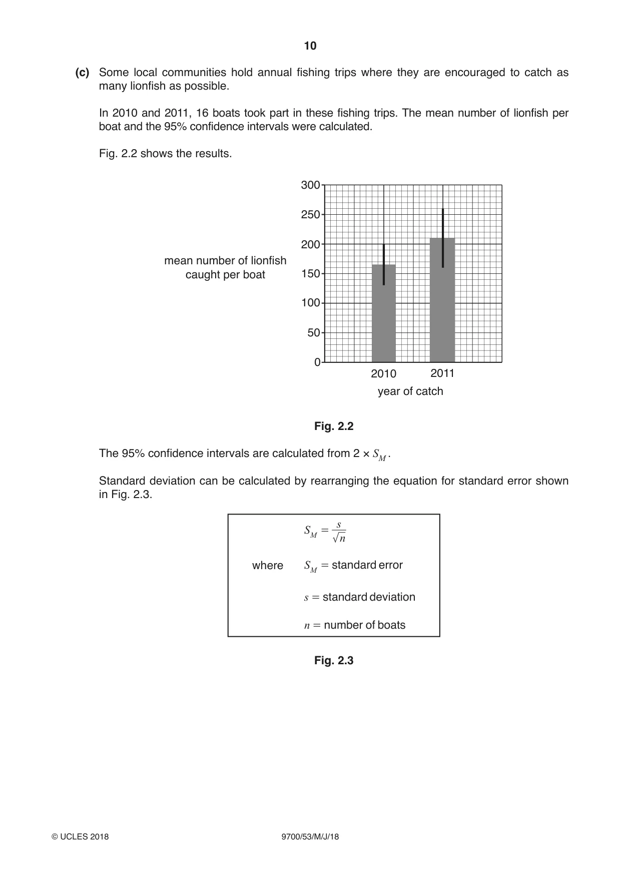 Cambridge A Level Biology 9700 2018 May/June Paper 5 · Variant 3 question paper, page 10 of 12