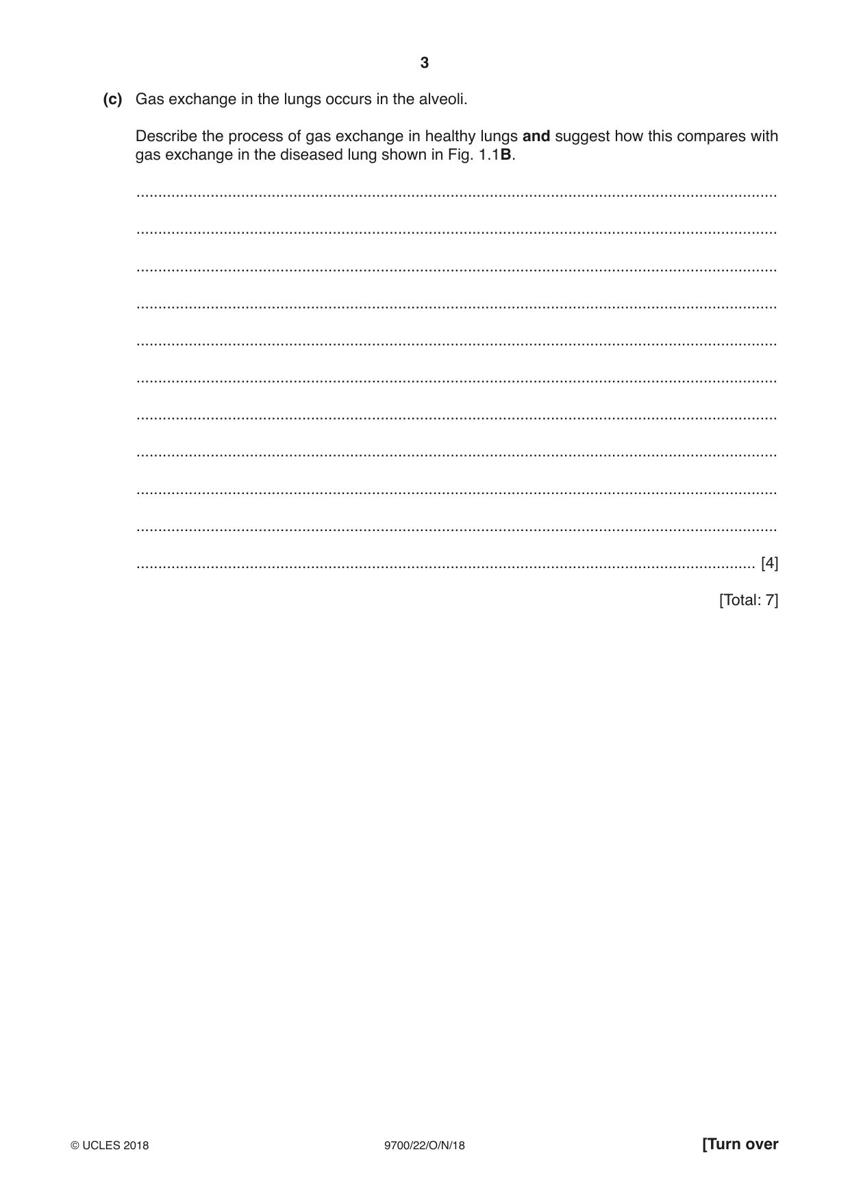 Cambridge A Level Biology 9700 2018 Oct/Nov Paper 2 · Variant 2 question paper, page 3 of 16