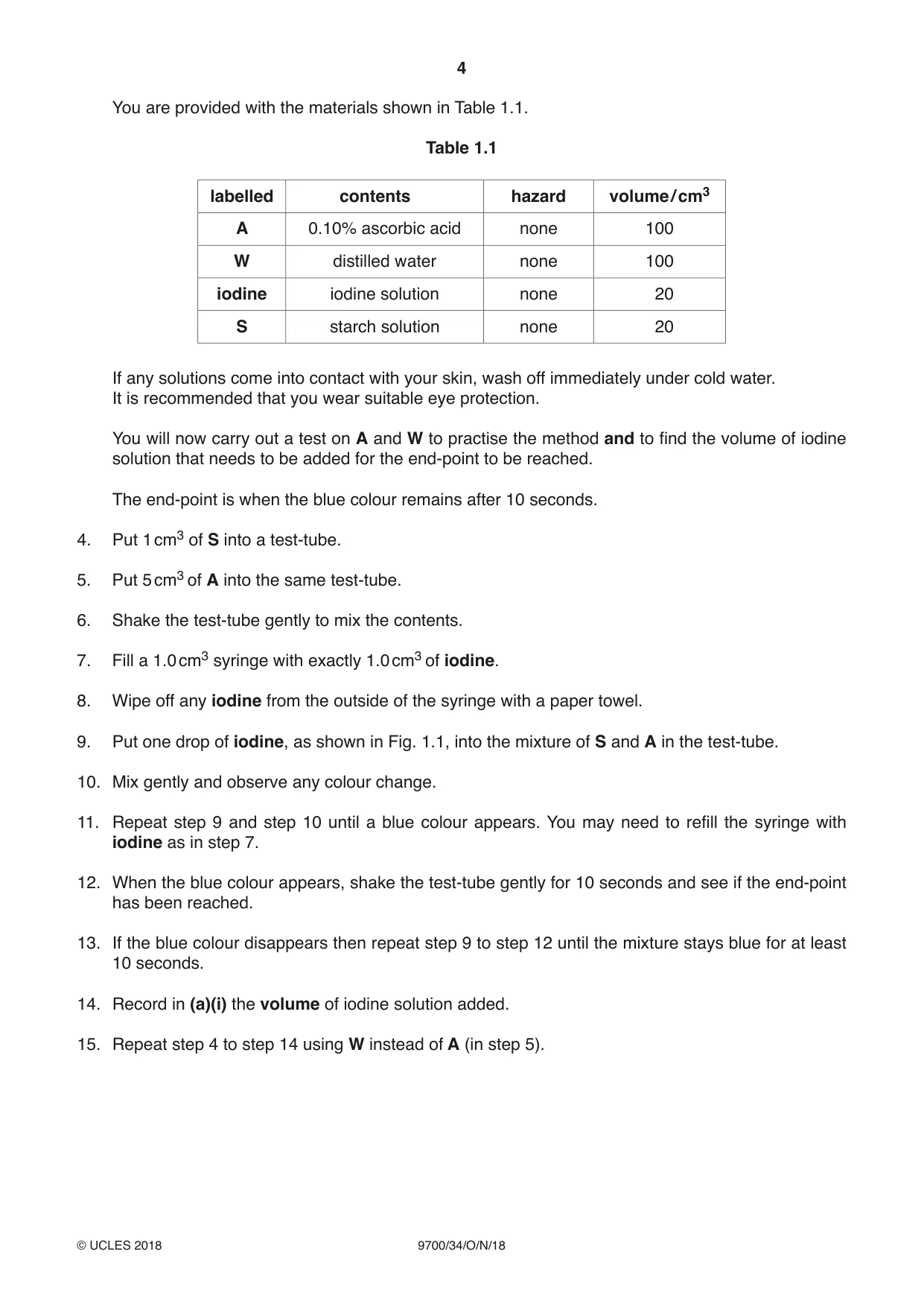 Cambridge A Level Biology 9700 2018 Oct/Nov Paper 3 · Variant 4 question paper, page 4 of 16